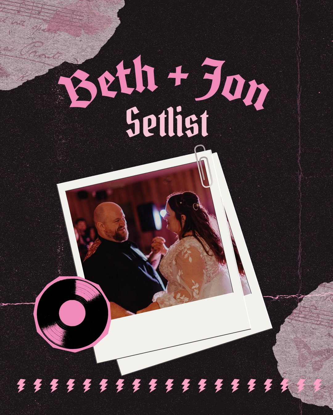 Beth and Jon set me the tricky task of trying to adapt ‘Left Behind’ by Slipknot into an acoustic ‘wedding appropriate’ version and I had so much fun doing this!
I learnt on the day that this song is meaningful to them because when Jon came across Beth’s profile on a dating app the song she had attached to her bio was this one. This is how he knew she was a proper Slipknot fan 🤘🏼
Adored this day and singing these tunes for this gorgeous couple and working with my mate @altweddingco who smashed the pics