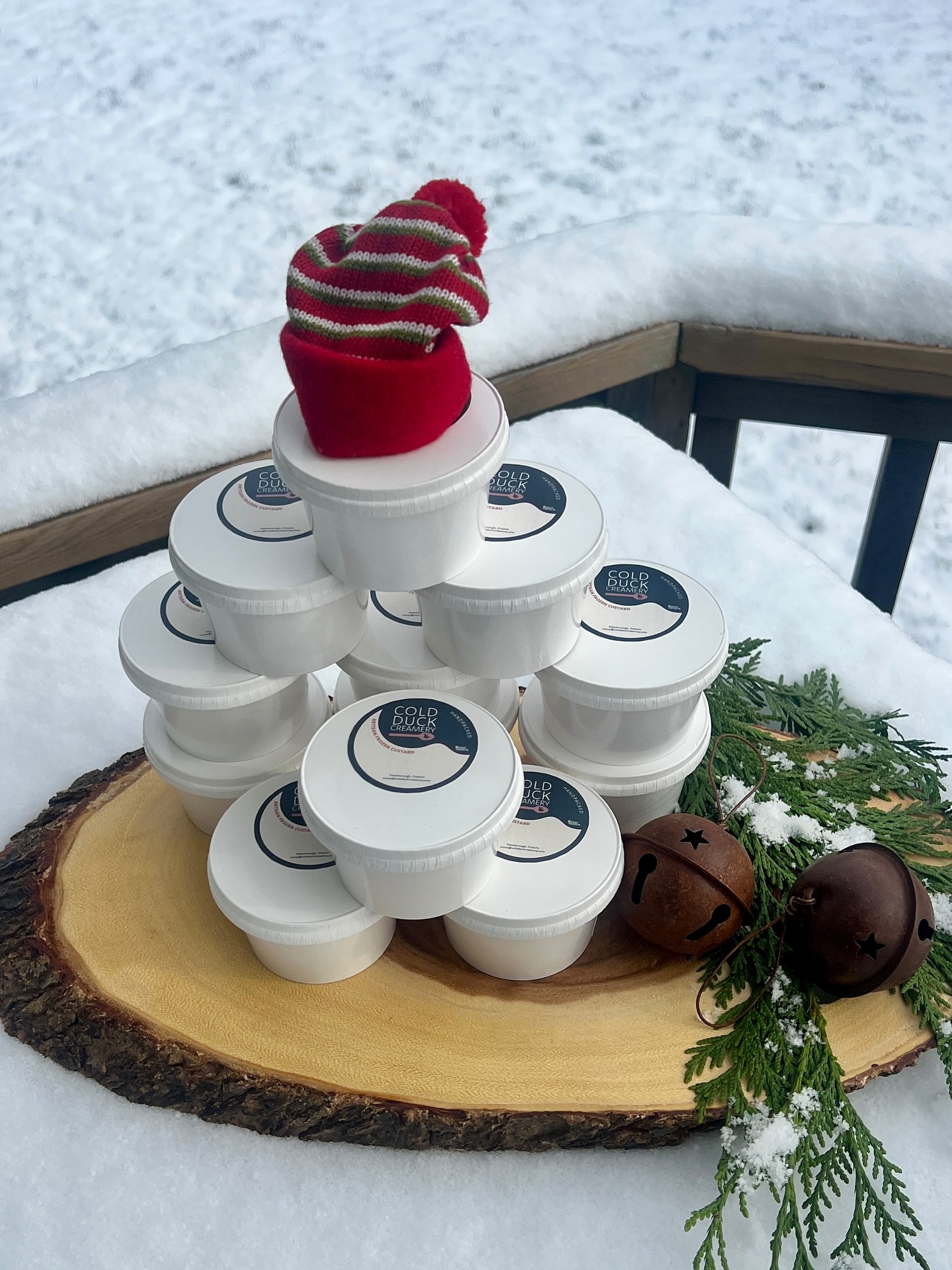 ❄️ Build the holiday dessert of your dreams!
Our special seasonal Custom 12-Packs are here — and on sale for a limited time!
Pick your perfect mix of our small-batch frozen custard flavours:
Mint Chip for the mint lovers 💚
Cold Brew Coffee for the caffeine crew ☕️
Salted Caramel for the sweet-tooth squad 🍯
…and so many more 🤤
Perfect for hosting. Perfect for gifting. Perfect for taste testing one of each (we won’t tell 😎).
🎁 Order online, save big, and make your holidays cooler than ever.
👉 Don’t wait — these minis fly fast!