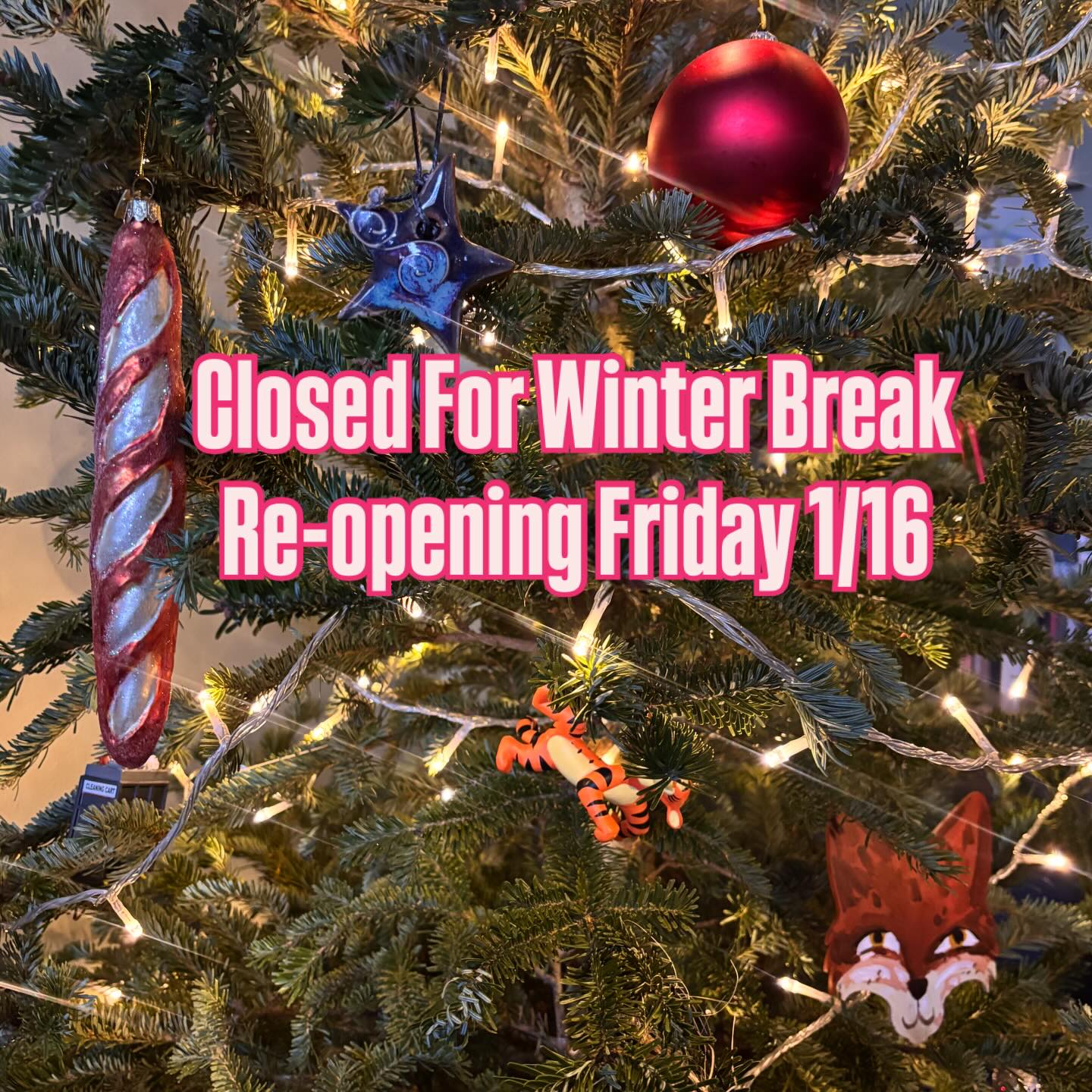We're taking a winter respite. 😴💕🥖See you on Friday 1/16! Pre-Orders open back up Sunday, 1/11