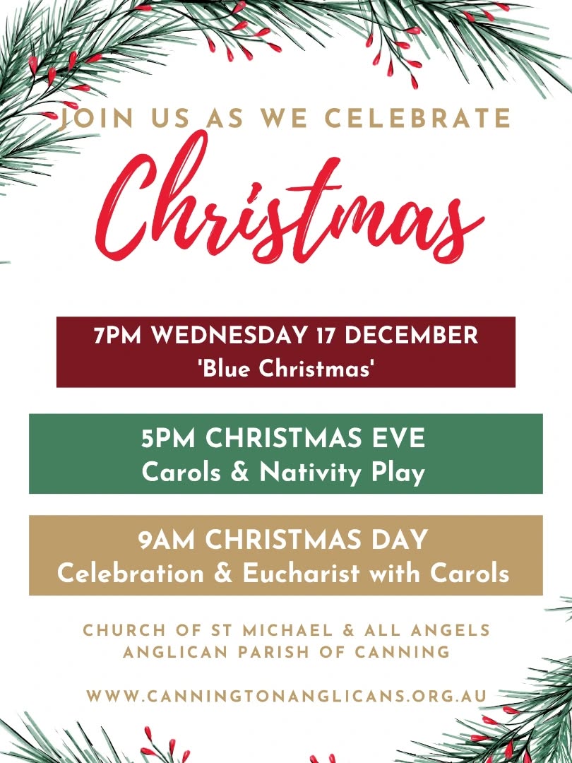 #Christmas #Christmas2025 #anglicanparishofcanning #saintmichaelandallangels