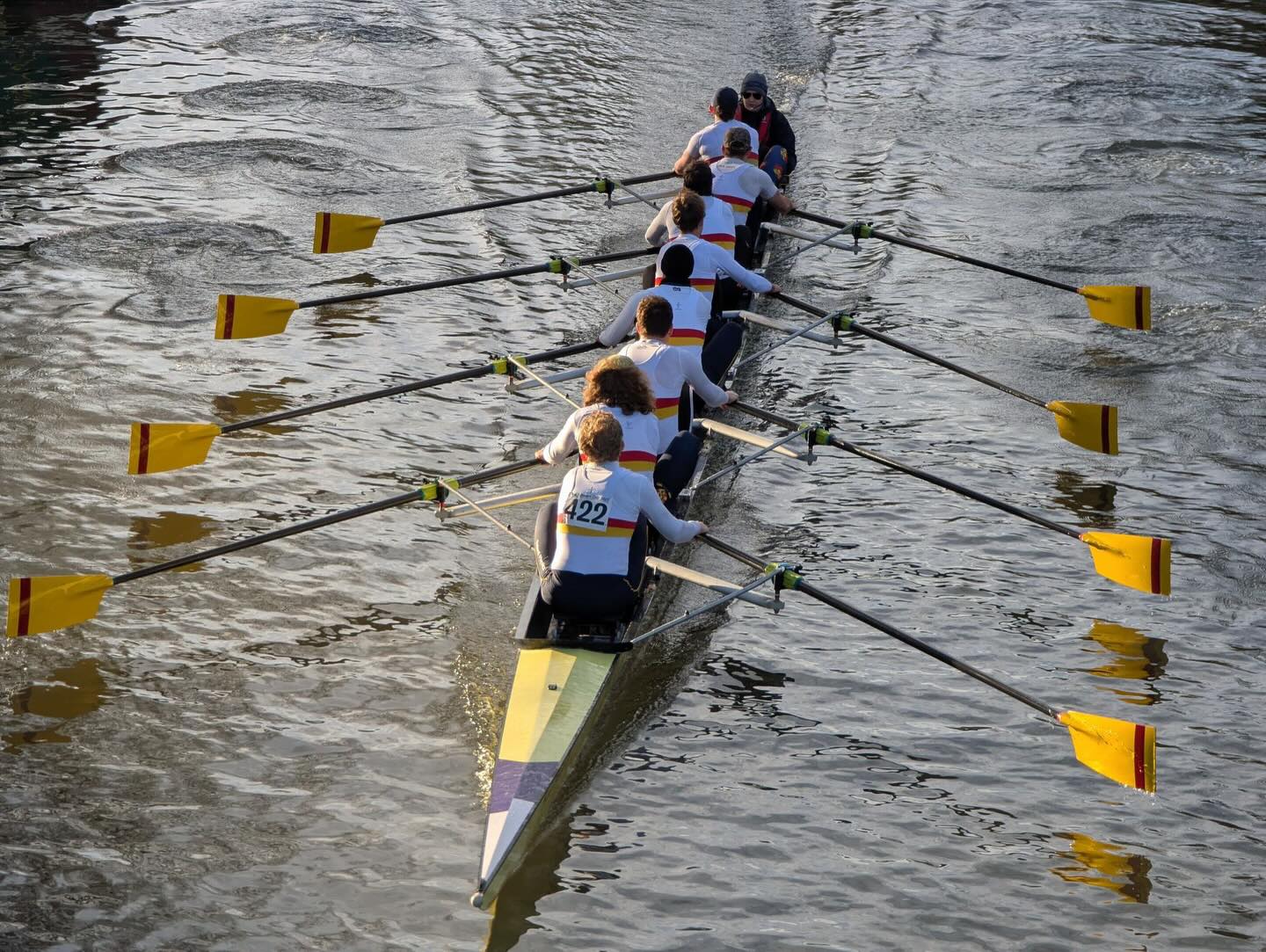 Michaelmas Regatta Recap 🚀
And last but certainly not least: our O1 crew delivered an outstanding performance at the Fairbarns Cup. They finished second overall, with only one Cambridge college ahead of them - and well ahead of every other Oxford crew. It marks an excellent beginning of the season and sets a strong tone for our upcoming headship defence. 🏆❤️🔥
Kudos to the crew:
Cox: Toni
Stroke: Joe
7: Thomas
6: Edward
5: Mantas
4: Boldiszar
3: Giovanni
2: Mads
Bow: Ben