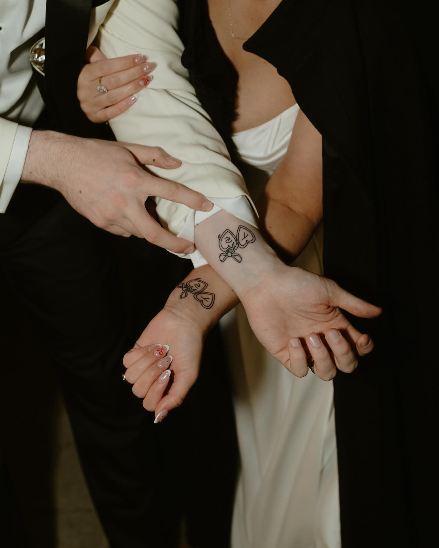 MR. + MRS. MENAPACE
In reverse order… party first 🥂
An absolute dream of a day from start to finish. I’ve been looking forward to meeting these two for what feels like forever, and they were every bit the joy I imagined. They walk into a room and instantly fill it with energy, and I feel so lucky they trusted me to document their day.
There were so many standout moments, but a few favorites: the pit stop for matching tattoos between the ceremony and reception (plus the cutest little tattoo station waiting at the venue), the wildest dance floor, and the fact that Ryan picked their first dance song and Taylor picked their last—and they surprised each other with both. My heart.
The most fun, intentional, perfectly “them” wedding day.
Congrats, you two! 🤍✨
Venue: @theelliscolumbus
Second Photographer: @lilylaaperphotography
Hair + Makeup: @lerevemakeup
Tattoos: @highstreettattoo // @shakey_blake
Florals: @fiori.florals
Cake: @sauercakes
Planning: Lauren Well
Dress: @luxereduxbridal
Tux: @pursuityourself
DJ: @djmattcarmona