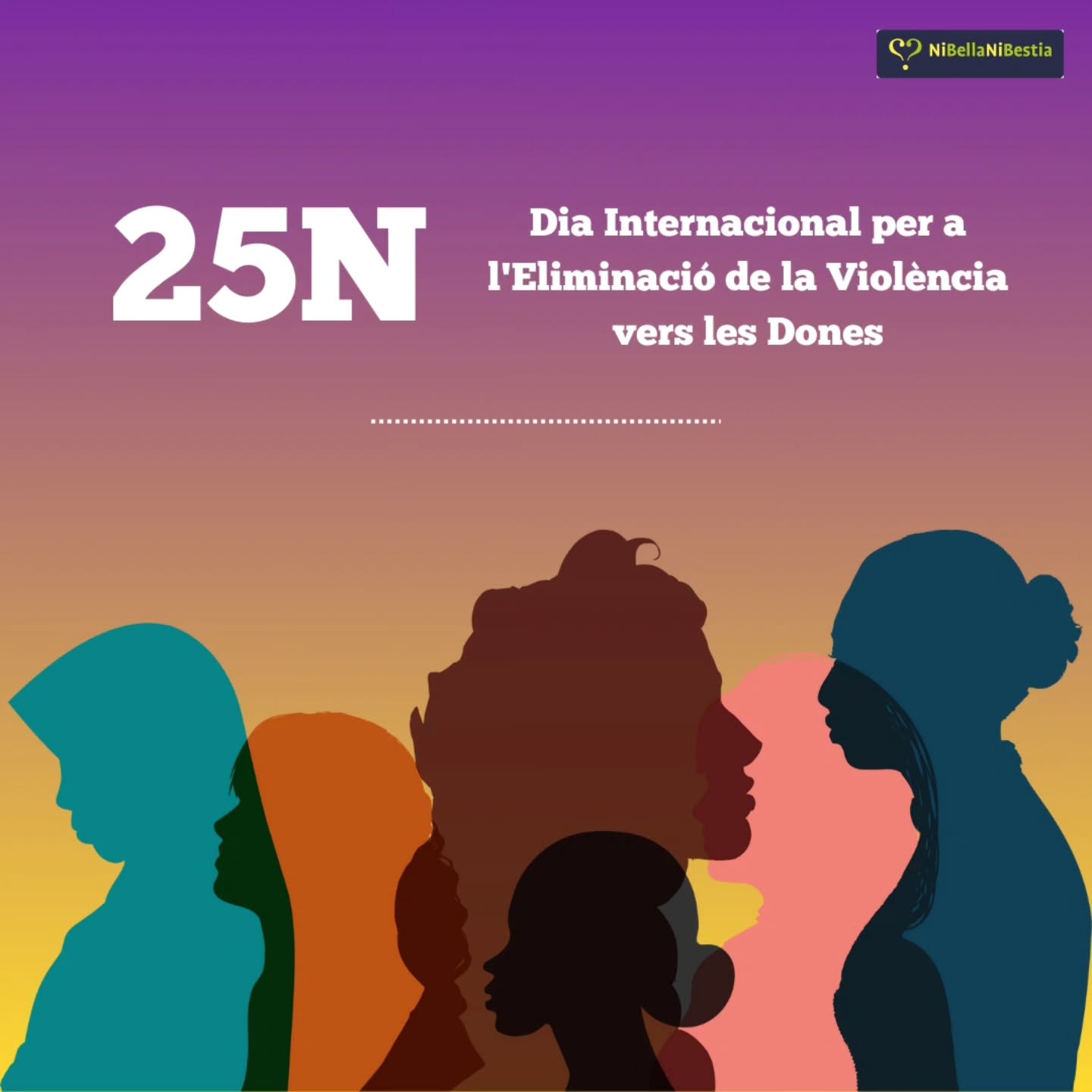 Aquest 25 de novembre, Dia Internacional per a l’Eliminació de la Violència vers la Dona, tornem a posar la nostra mirada sobre la violència masclista, en totes les seves formes, que continua present en la vida de moltes dones arreu del món. És essencial el compromís col·lectiu, social i institucional en la prevenció, la detecció i la reparació d’aquestes violències per a la seva erradicació.