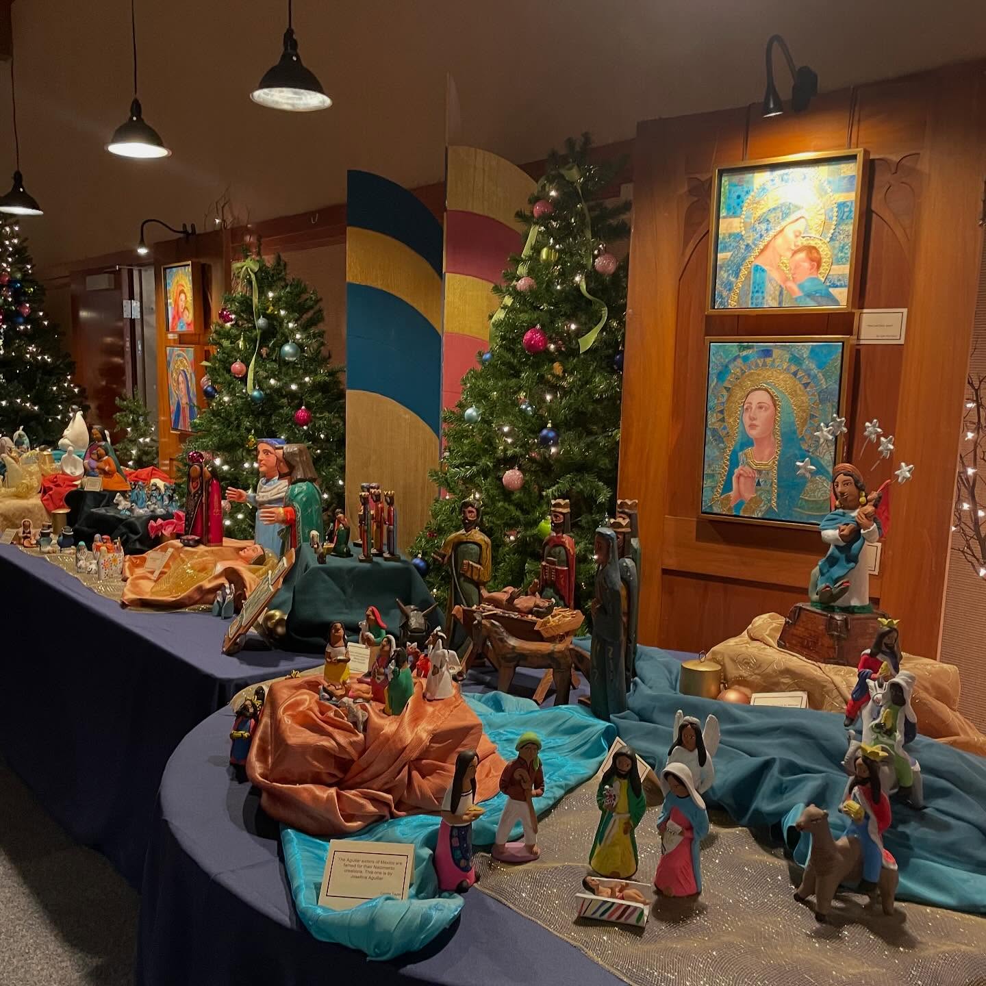 The 2025 Christmas Creche Exhibit is officially open! Come Rejoice with us and celebrate the birth of Christ depicted in hundreds of nativities from the around the world, now on display at the Creche Exhibit. #christmascreche