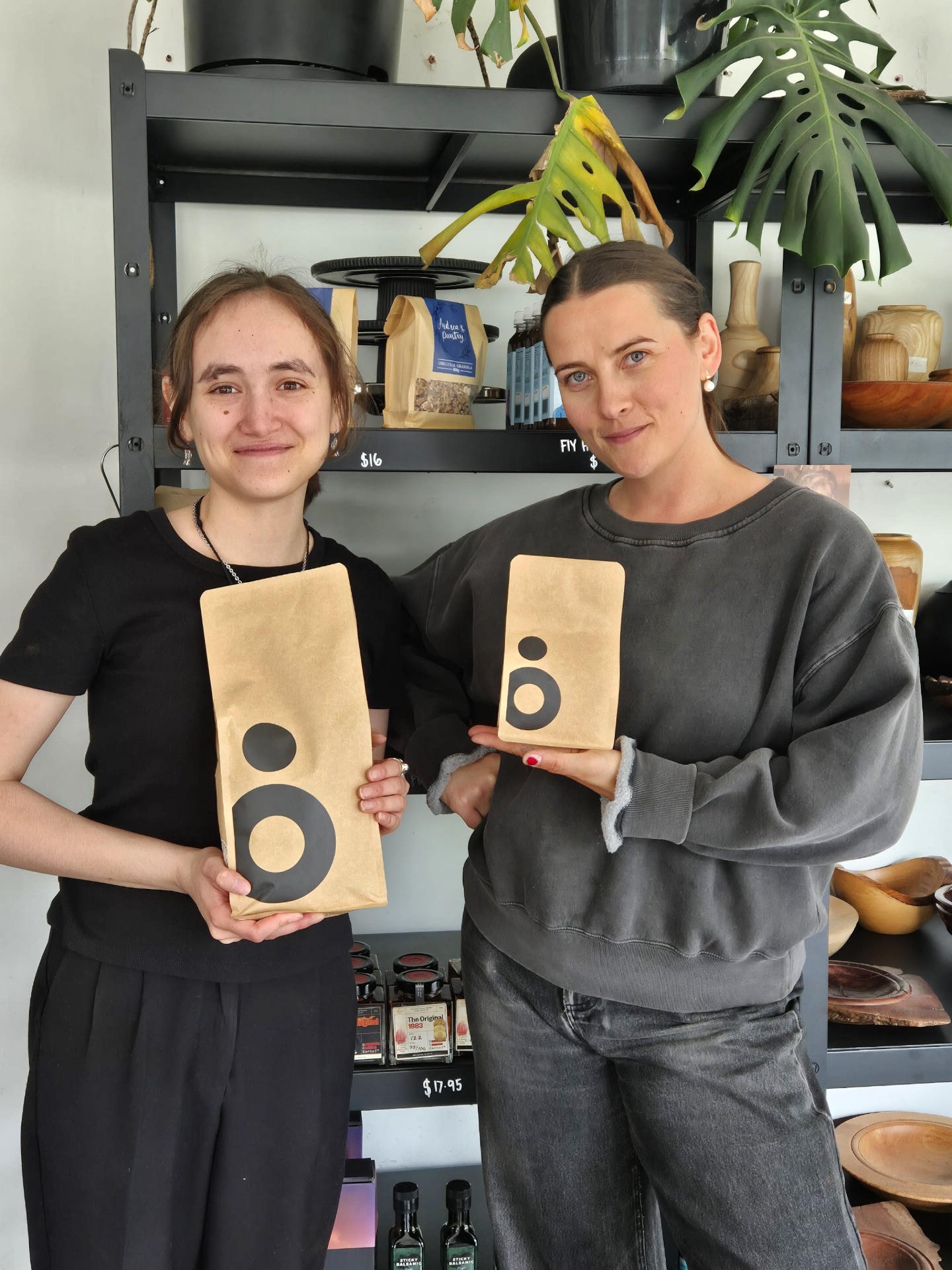 Our retail shelf is looking fresh with the new retail bags from @social.brew.coffee If you’re after some coffee for home or to gift this Christmas season pop in to suss it out! Our friendly staff are always available to help out with any questions you have, plus we can grind beans on the spot for any one needing ground coffee ☕️