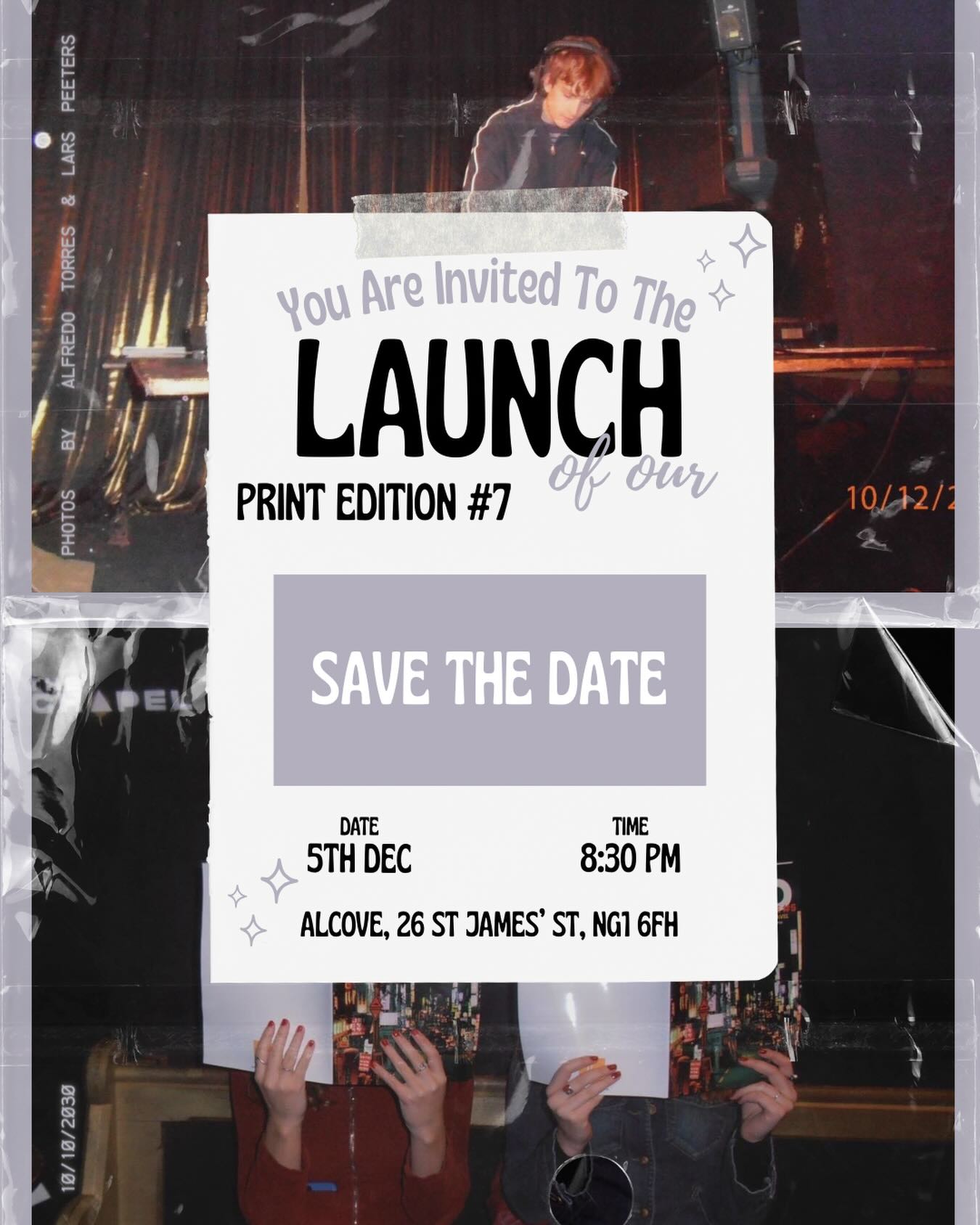 PRINT ISSUE #7: UNITY is almost here 💫
Join us as we celebrate the launch of our newest print edition!
5th December • 8:30 PM • Alcove
Get your tickets here: https://fatso.ma/2UuU
See you there 🥂✨