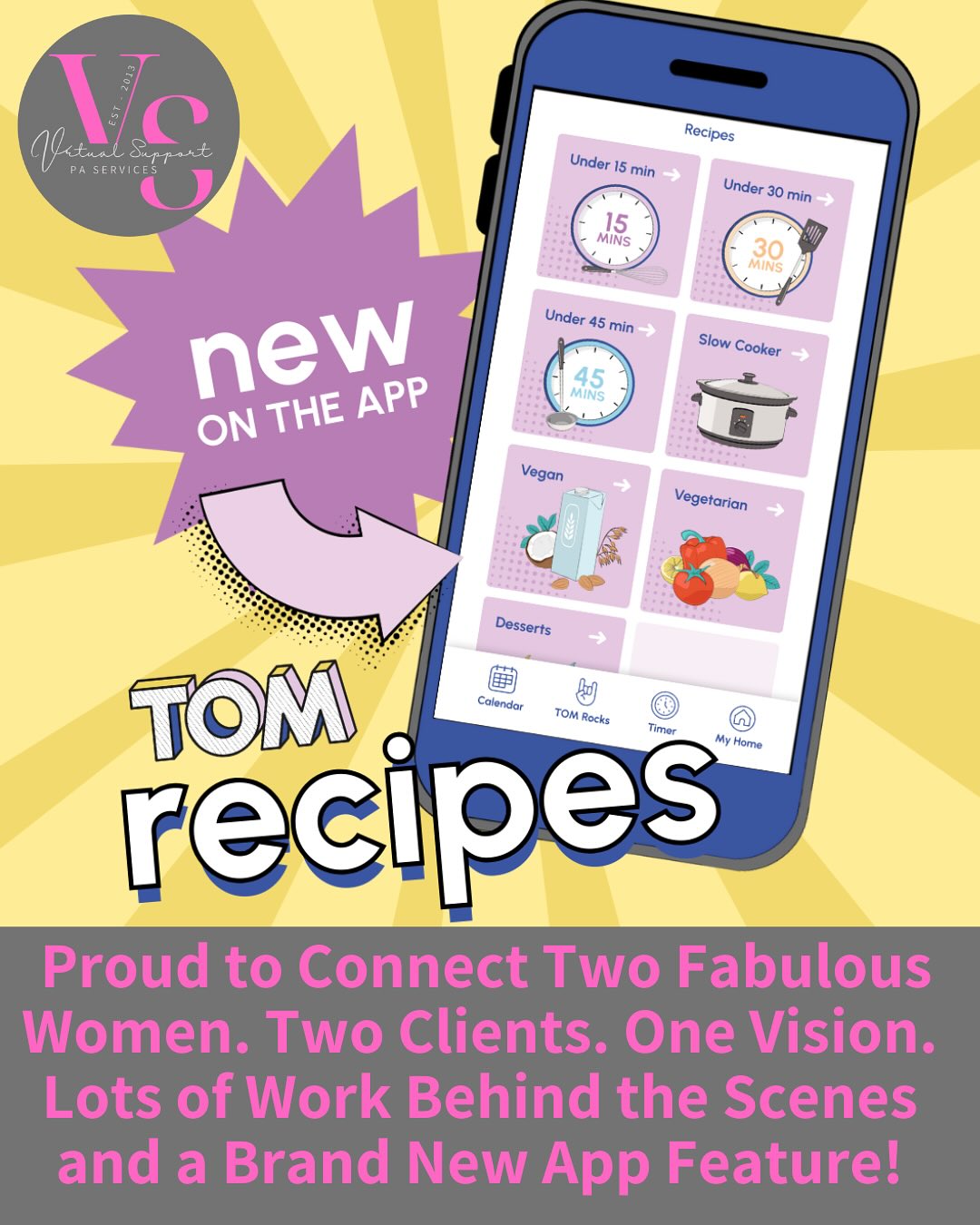 Now that the cats out of the bag I’m so excited to share a brilliant new update inside @the_organised_method App — the launch of the brand-new recipe section!
My client @the_organised_mum asked me sometime ago if I had any clients that might be suitable to contribute recipes for the new planned section and I knew of the perfect person to recommend. I have been working with @chefcatherineofficial for several years and knew she would be a great member of the team and make the ideal in-house chef creating the most amazing recipes.
I’ve absolutely loved playing my small part behind the scenes, liaising with our developers and helping bring the new recipe section to life by uploading Cath’s delicious creations into the app for subscribers to enjoy and compliment all other sections Gemma has created.
There’s already a growing bank of recipes ready and waiting… and a new one will be added every week from January!
Don’t forget, you can try The Organised Method App free for 7 days (you unlock the whole thing!), and it’s just £3.99 a month after that.
#TheOrganisedMum #TheOrganisedMethod #ChefCatherineOfficial #VirtualPA #BehindTheScenes #AppSupport #SmallBusinessSupport #WomenInBusiness #TeamWork #NewFeature Launch
