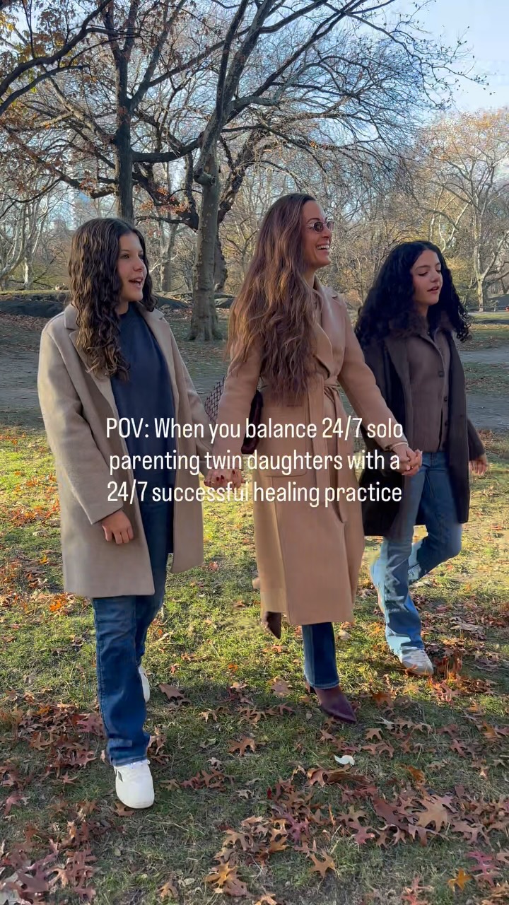People always ask me how I do it. ๐
Run a full time healing practice as a trauma specialist whilst raising twin daughters on my own since their birth.
My answer is always the same. ๐
Knowing they are both on my purposeful dharmic path.
I was born coded to heal and I was meant to raise my girls this way. Both are precious gifts from the heavens. โจ
When you meet your life with honor and conviction, everything is possible and it is all a present ๐
So incredibly GRATEFUL!!!
Twin Mom + Spiritual Mama Iris xx โค๏ธ
#worklifebalancegoals
#purposedrivenlife
#fusionhealing
