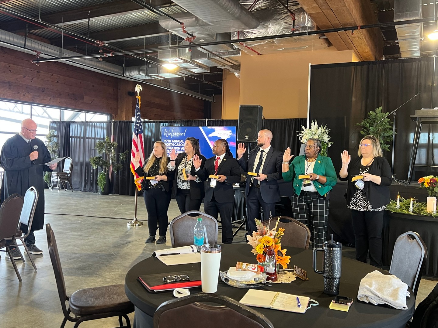 🏛️ Swearing-In Ceremony: New NCPPA Boards!
Another landmark moment at the close of the NCPPA TI: the swearing-in of our Executive Board and Divisional Boards for the 2026-2027 term! 🤝
If you weren't there, we hate that you missed this powerful ceremony! This transition also marks an exciting first, as this term represents the first time our Boards will serve a two-year (bi-annual) term.
We extend our deepest congratulations to all the dedicated individuals stepping into leadership roles. We look forward to their guidance and vision over the next two years as we continue to advance the mission of the NCPPA!
#NCPPA #NCPPATI #Leadership #ExecutiveBoard #BoardMembers #SwearingIn #NewTerm #NCPPAFuture