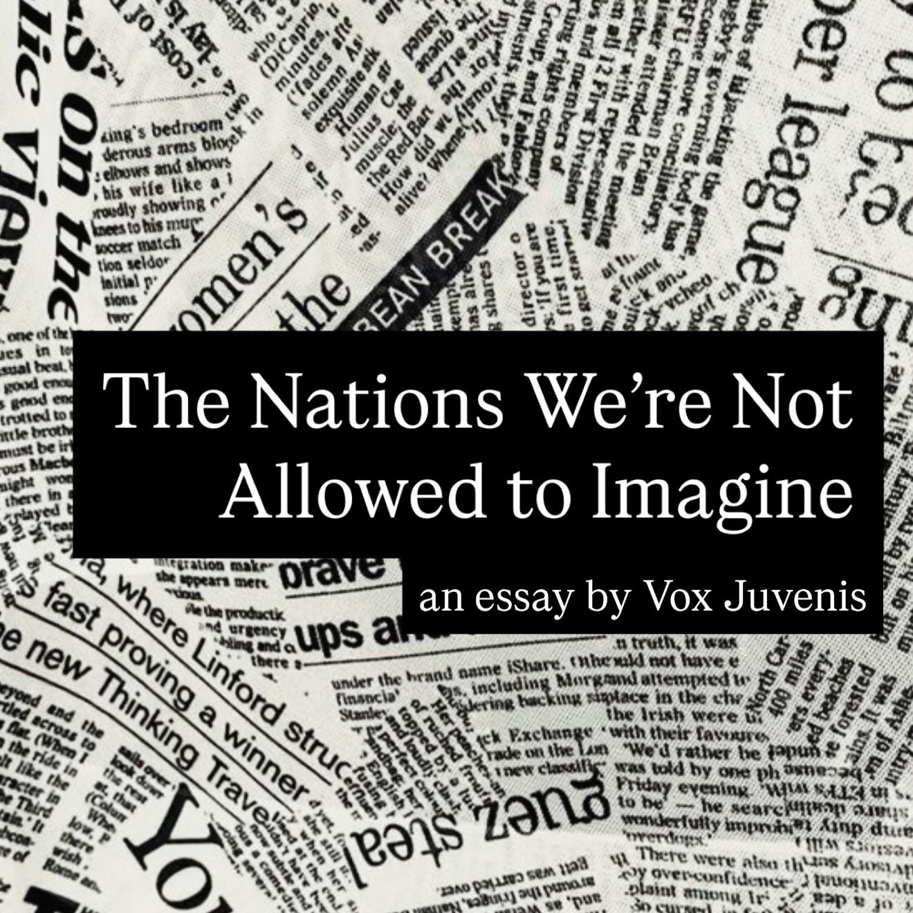 Latest Work! Why do governments fear self-declared states? This post discusses the political apprehension behind self-declared nations and what this means in terms of wider international relations. A great read!