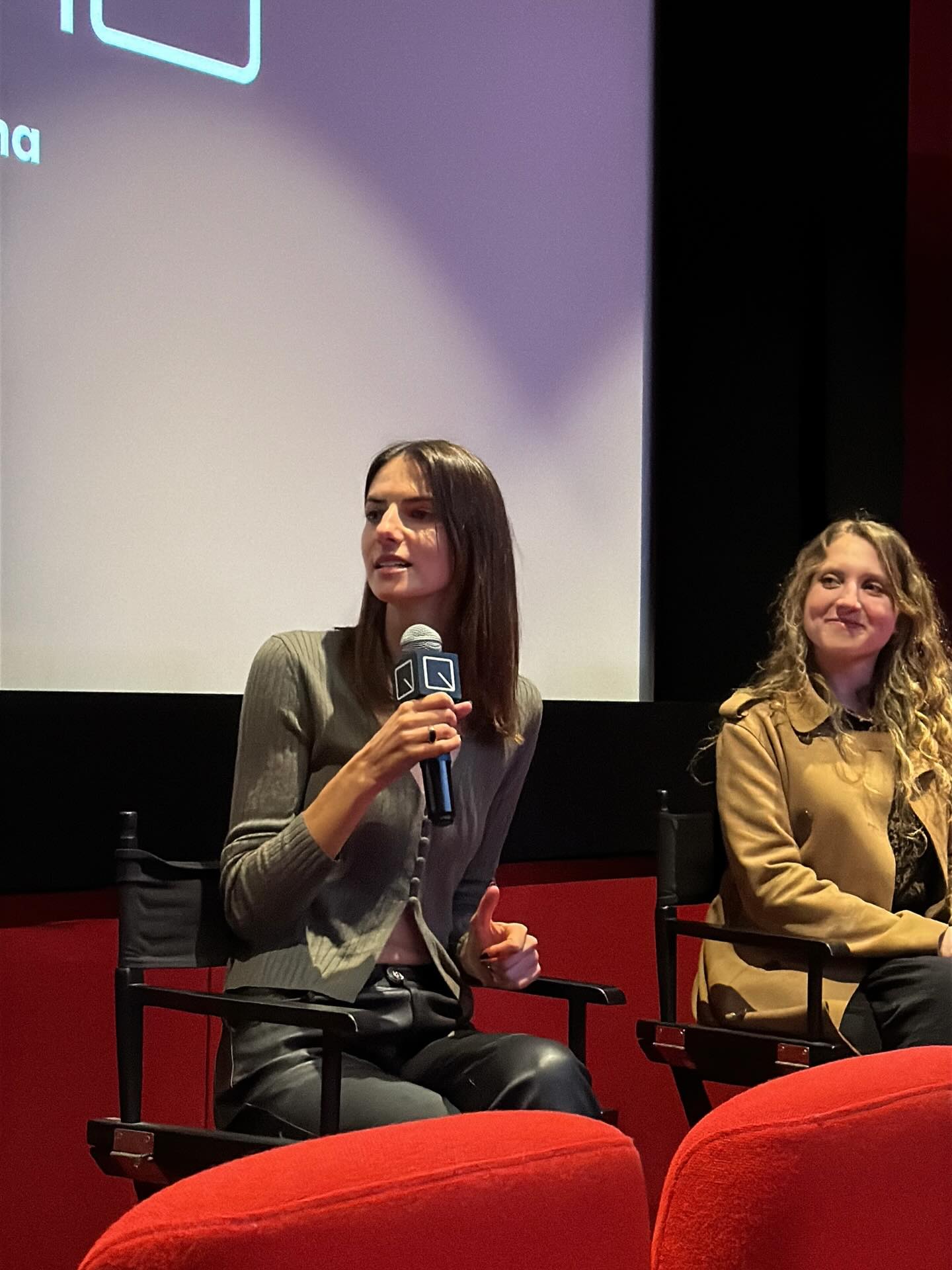 Directors chair life! Thank you @csantino and @people Magazine for moderating tonight’s super special FYC screening 💕
#FYC #alexdvorak #badsurvivor