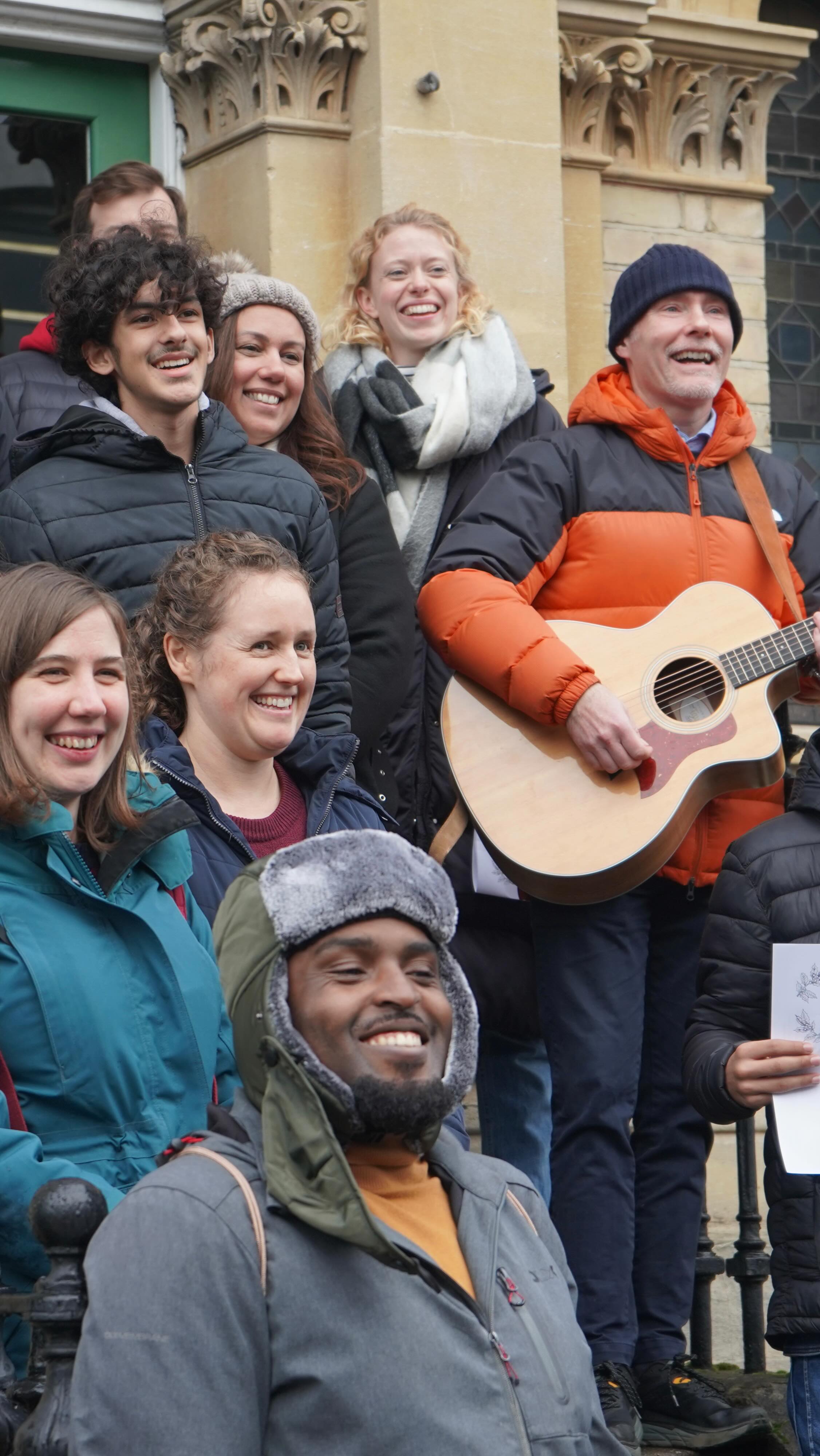 A lovely time spent carol singing on the streets of Putney and Roehampton to spread some Christmas cheer and invite people to our Carol Service happening this Sunday from 4-5pm!! ๐๐