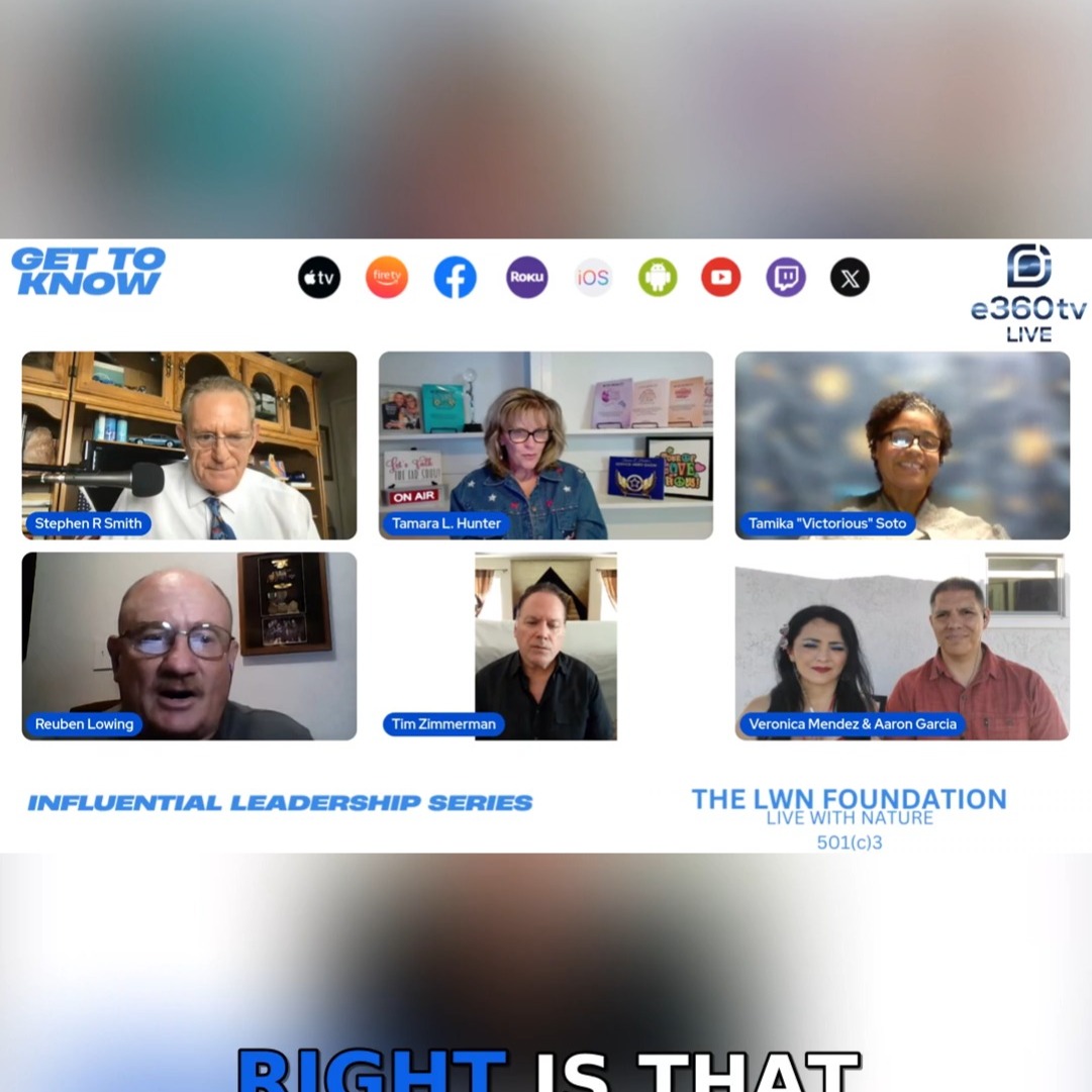 The LWN Live with Nature Foundation wants you to enjoy this 2025 holiday season. We thank you for your support, love and comments this past year. Our Get to Know broadcast was a huge success thanks to our knowledgeable and informative guests, and of course YOU, our viewers.
Mark your Calendar as we proudly present our 2nd season starting on Monday, February 2, 2026 airing LIVE at 7:00 p.m. EST. You can watch, comment, and be a part of the conversation, or watch it "On Demand" using your smart TV and the e360tv application on Roku, Amazon Fire, Apple, Android , IOS and Samsung TV.
These broadcasts offer the viewer an opportunity to learn, grow and apply strategies that can completely transform your life. Positive Transformation and Empowerment are the goals of The LWN Foundation and the Get to Know Broadcast.
If you want to catch up on our previous shows, click the link below.
https://e360tv.com/networks/play_series/The-Get-To-Know-Broadcast