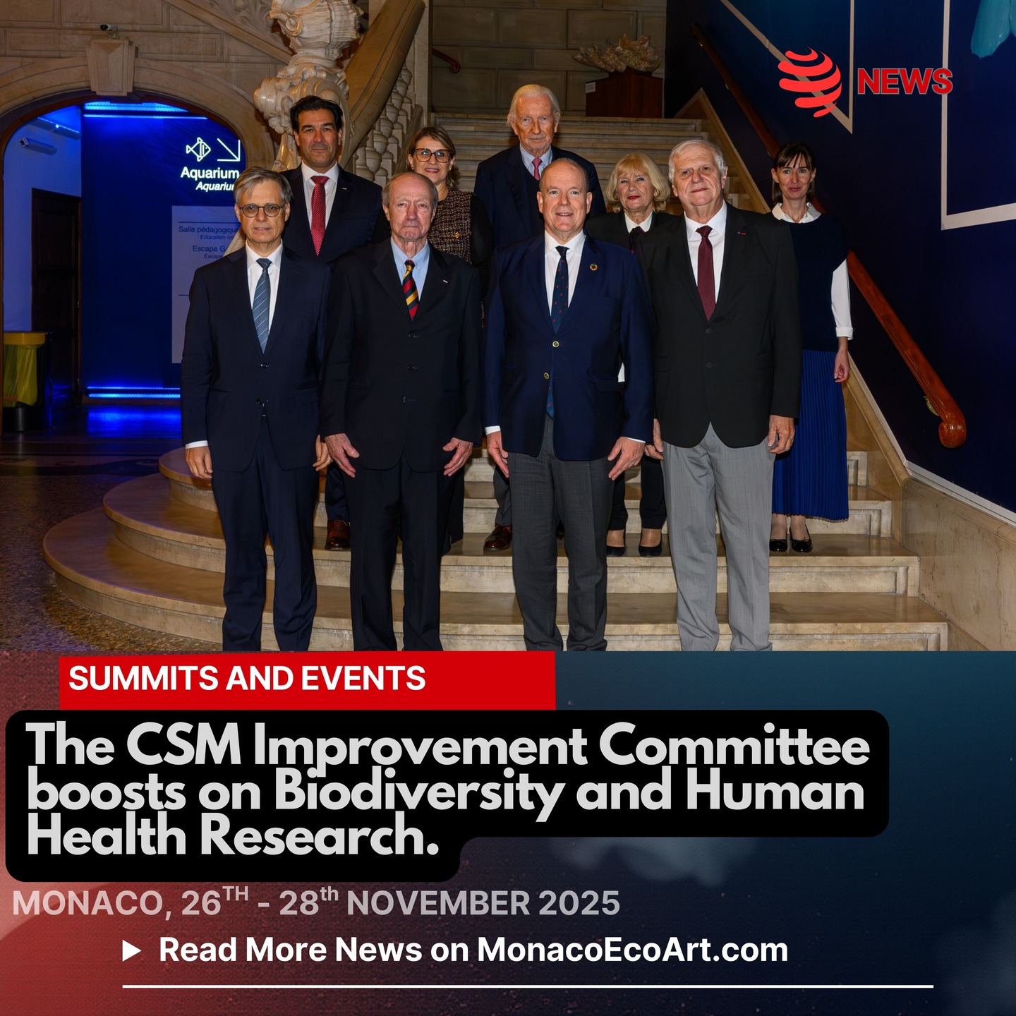 ✒🇲🇨 MONACŒCOART®
🔬🧬🌱 SUMMITS AND EVENTS
🇬🇧🇺🇸 The CSM Improvement Committee boosts on Biodiversity and Human Health Research.
🇫🇷 Monaco Ambassadeur pour l’Océan, l’Éducation et la Culture à la 43ème Conférence Générale de l’UNESCO.
🇮🇹 Il Comitato per il Miglioramento del CSM promuove la ricerca sulla Biodiversità e sulla Salute Umana.
🇪🇸 El Comité de Mejora del MSC impulsa la investigación sobre la Biodiversidad y la Salud Humana.
Read the full text of the article at: www.monacoecoart.com
#biodiversity #sustainability #innovation #future #science #development #monaco #montecarlo #research #health #planet #economics #evolution #ecosystems #earth 📸 © @centre_scientifique_monaco @oceanomonaco - Contents and Layout: © MonacoEcoArt.com