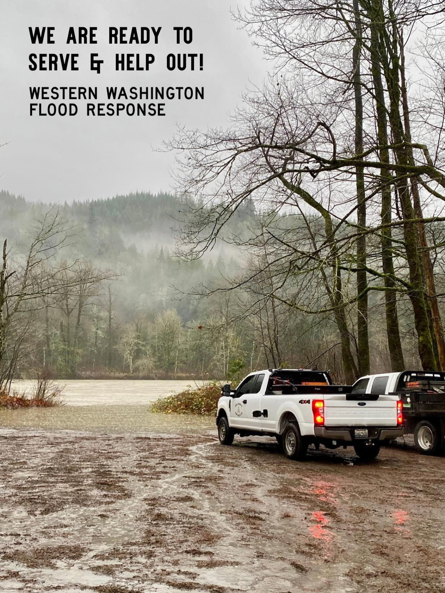 Communities across Western Washington are getting hit hard by the ongoing flooding caused by the record-breaking atmospheric river affecting the PNW.
Communities near the flood plains aren’t new to dealing and responding to floods and our Whatcom County neighbors have dealt with their share of floods over the last several years. In moments like this, it is very important that you listen to your local authorities who have the best data and information as to when to evacuate and where to go. Make sure you stay alert to updates on your phone, radio and TV and to be prepared to evacuate if you’re in a risk area.
Our neighbors, friends and families around us in Skagit, Snohomish, King, and Whatcom counties are likely to experience some record breaking flooding in the next 48 hours. Some communities have already seen devastating floods and others are preparing to evacuate in moments notice, preparing for the worst but hoping for the best.
We are actively looking to find ways to support and help flood mitigation efforts and flood response. We’ve reached out to groups in different counties to learn of the best ways we can support our impacted neighbors. We are ready to do anything within our physical and financial limitations to contribute to these efforts and you bet we will amply resources for affected folks and ways you can also be part of the community response that will be greatly needed to support our friends in need.
Our first action will be to donate hot food to community hubs where folks are being evacuated to and to gathering spaces where workers and volunteers will be gathering to support flood response efforts. If you know of someone that can help us coordinate hot food drop offs, please DM us or send them this post. We will need help reaching certain areas that are too far from us. We anticipate large need for hot foods and we know we won’t be able to fulfill every request but we will try our best with our limited resources.
We encourage you to check-in on your loved ones if they’re near the flood risk areas and to stay connected to legitimate channels of communication to learn how to help.
We will share more soon!
