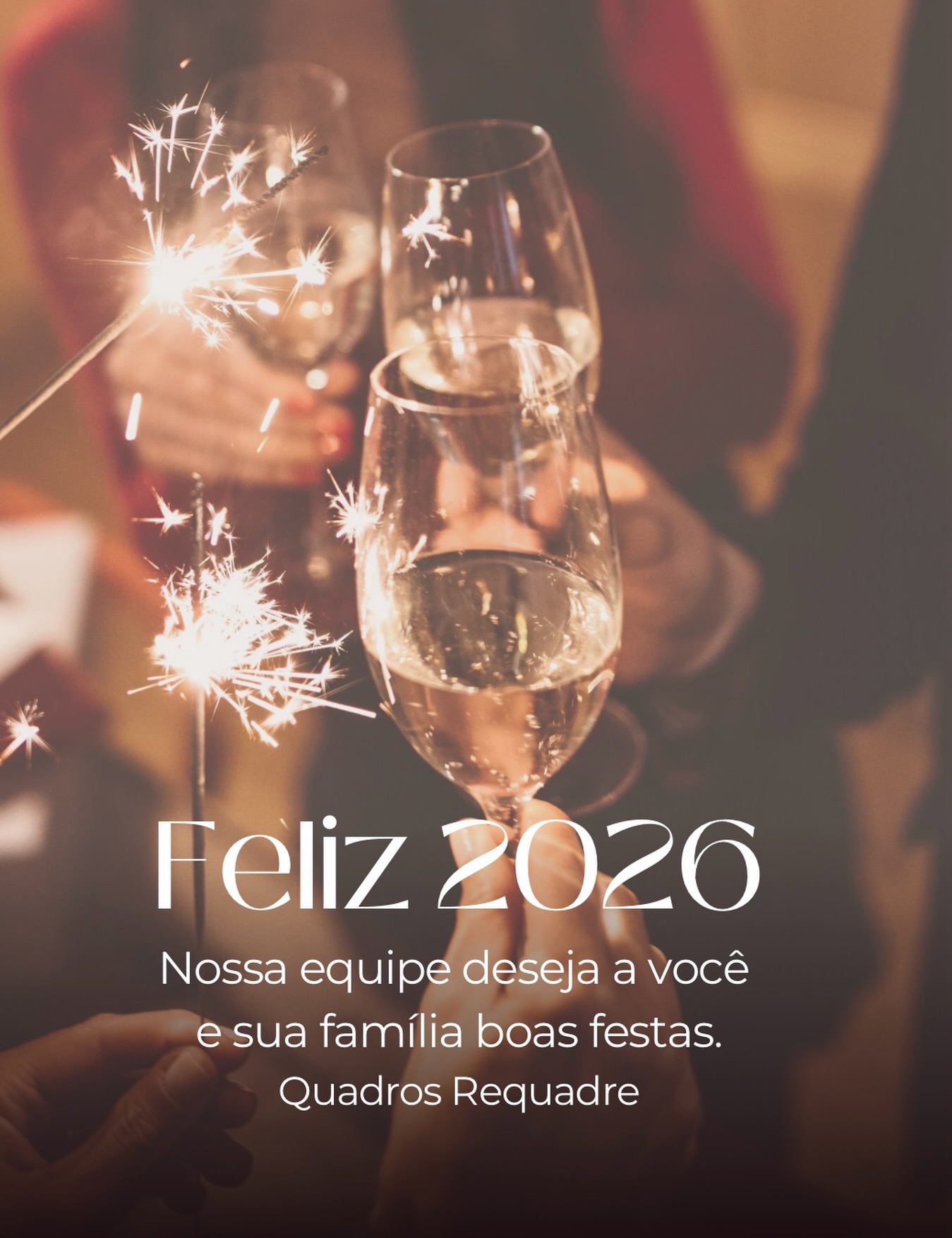 Um lindo e prospero 2026 a todos!🥂✨