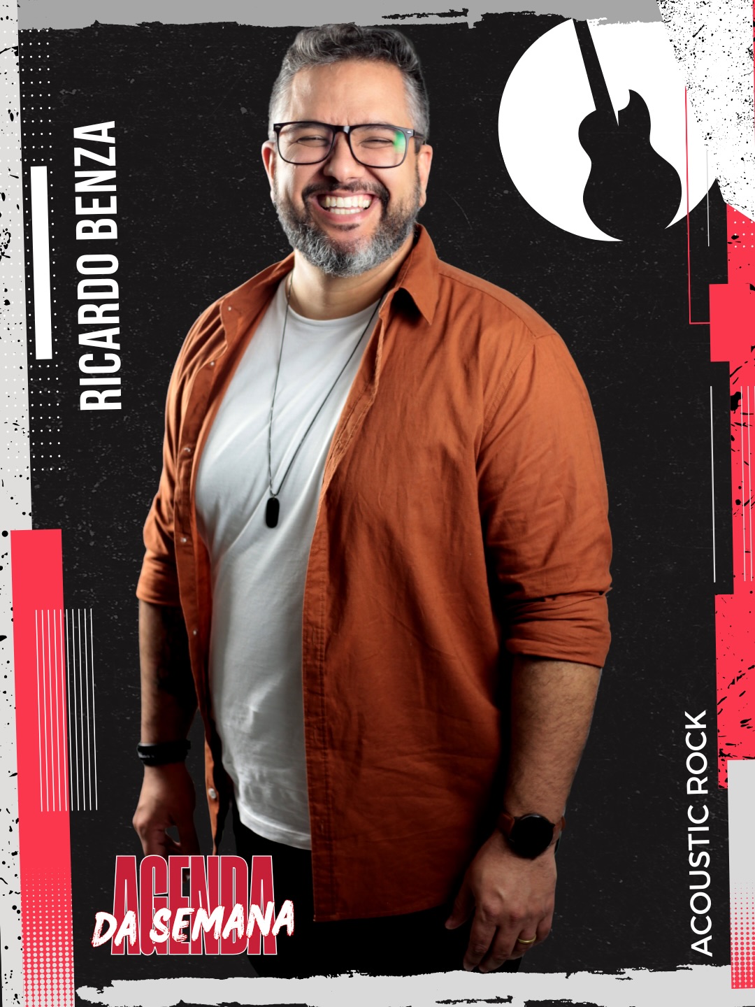 🎤 AGENDA DA SEMANA DO RICARDO BENZA!
A última semana de novembro chegou daquele jeitinho: cheia de música boa, energia lá em cima e muitos lugares diferentes pra gente se encontrar! 😎🔥
Confere aí onde o som vai rolar:
📅 24/11 – Coco Bambu (Anália Franco) – 19h
📅 25/11 – Coco Bambu (Anália Franco) – 12h
📅 25/11 – Hotel Hilton (Morumbi) – 19h
📅 28/11 – Botequim do Fidelis (São Caetano) – 19h30
📅 29/11 – Hotel Hilton (Morumbi) – 12h
📅 29/11 – Casamento Mari & Rafa (Lapa) – 18h – Benza Duo 💍✨
📅 30/11 – Black Rock Burger (Guarulhos) – 12h – Benza Duo 🎸🍔
Vem viver essa maratona de música comigo! 🙌
Qual desses dias eu vou te ver na plateia? 👀
👉 Marque a galera, compartilhe a agenda e bora curtir juntos! 🎶❤️