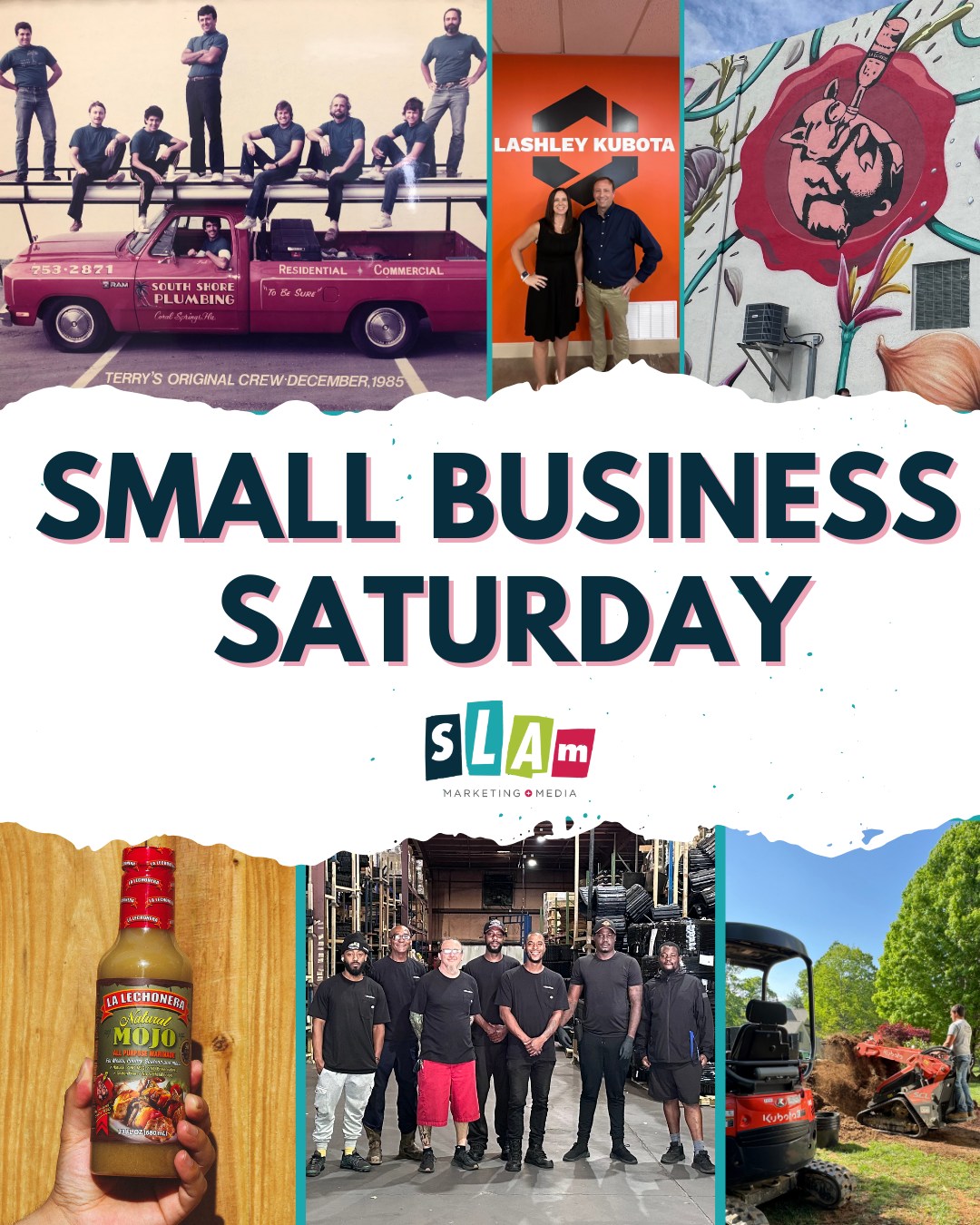 Small Business Saturday isn’t just a shopping day, it’s a celebration of the people who keep communities running.
From kitchens to job sites, our clients La Lechonera, Lashley Kubota, Track Loader Parts, South Shore Plumbing, and Ringemann Plumbing remind us what dedication, craftsmanship, and heart look like every day.
When you support small businesses like theirs, you’re supporting families, local jobs, and big dreams.
Here’s to the builders, the makers, and the dreamers ✨ the small businesses that make a big impact.
#SmallBusinessSaturday #SupportLocal #SLAMMM #MojoLechonera #LashleyKubota #TrackLoaderParts #SouthShorePlumbing #RingemannPlumbing #SmallBusinessStrong @southshoreplmb @ringemannplumbing @trackloaderparts @lashleykubota @mojolechoenra