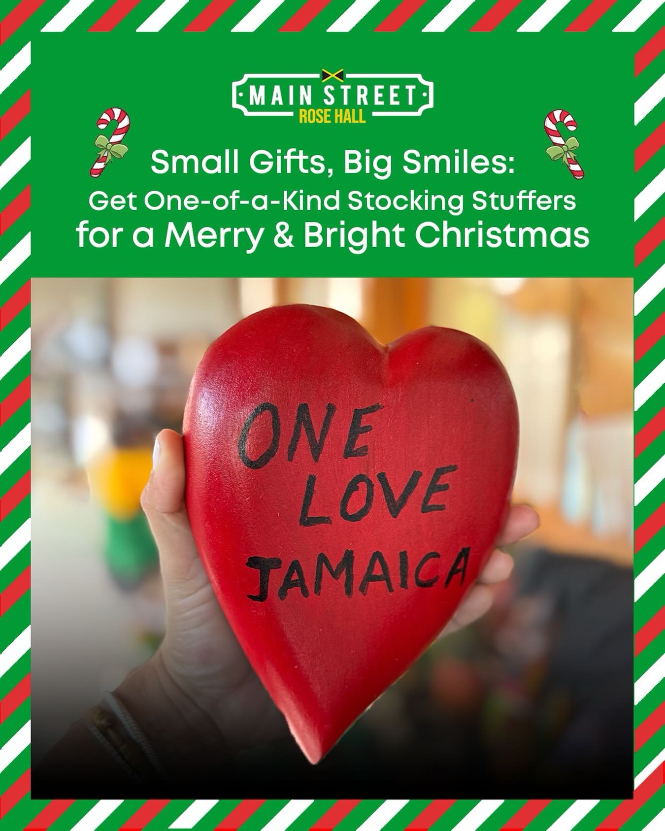 Stuff Their Stockings With Joy — Unique made in Jamaica Finds at Main Street Rose Hall.
Find Charming Stocking Stuffers from the Local Boutiques & Gift Shops!!
Beyond luxury brands, Main Street Rose Hall also features a variety of cute boutiques, island-inspired shops, and creative craft stores that carry unique stocking stuffers filled with Jamaican charm.
These delightful finds add personality, fun, and cultural flavor to your gift-giving—ideal for friends, coworkers, neighbors, or family members who love all things bright and cheerful.
Fun & Festive Items for All Ages
Explore shops offering:
Playful keychains
Tropical-themed magnets
Island-inspired ornaments
Stylish notebooks
Beach-ready accessories
Mini games and puzzles
Trendy trinkets and souvenirs
These items are light, affordable, and full of character—perfect to slip into a stocking.