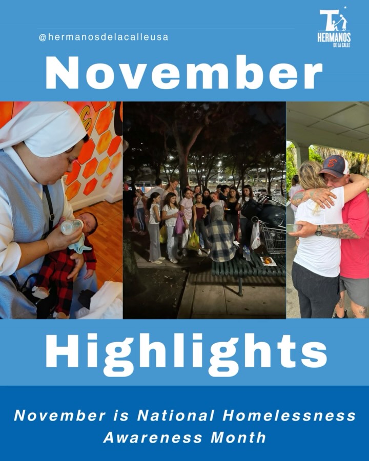 November reminded us why we do this work!
In honor of National Homelessness Awareness Month, we supported nearly 300 people, helped families find safe homes, welcomed newborns, celebrated Thanksgiving, and received a grant that will allow us to reach even more families.
Here’s what we accomplished together:
✨ 299 people served
✨ 168 people moved off the streets — including 62 children
✨ 2,057 people served in the last 12 months, with 1,822 placed into safe housing
✨ Since 2021: 5,956 people supported and 5,497 transitioned out of street homelessness
Our community also grew in beautiful ways:
- 3 new babies welcomed at our maternity home
- A new house rented (San Jaime) — now 28 homes plus hotel support
- Our annual Thanksgiving celebration, filled with families, volunteers, kids playing, and a whole lot of food
- Selected for a Bezos Family Foundation (Day One Family Fund) grant — 1 of only 32 organizations nationwide
- 3 aid trips to Cuba, with another already on the way
We’re growing. We’re scaling. And we’re making sure no family is left on the streets 💛
Vamos que se puede!!!!!!!! Join the love revolution ❤️