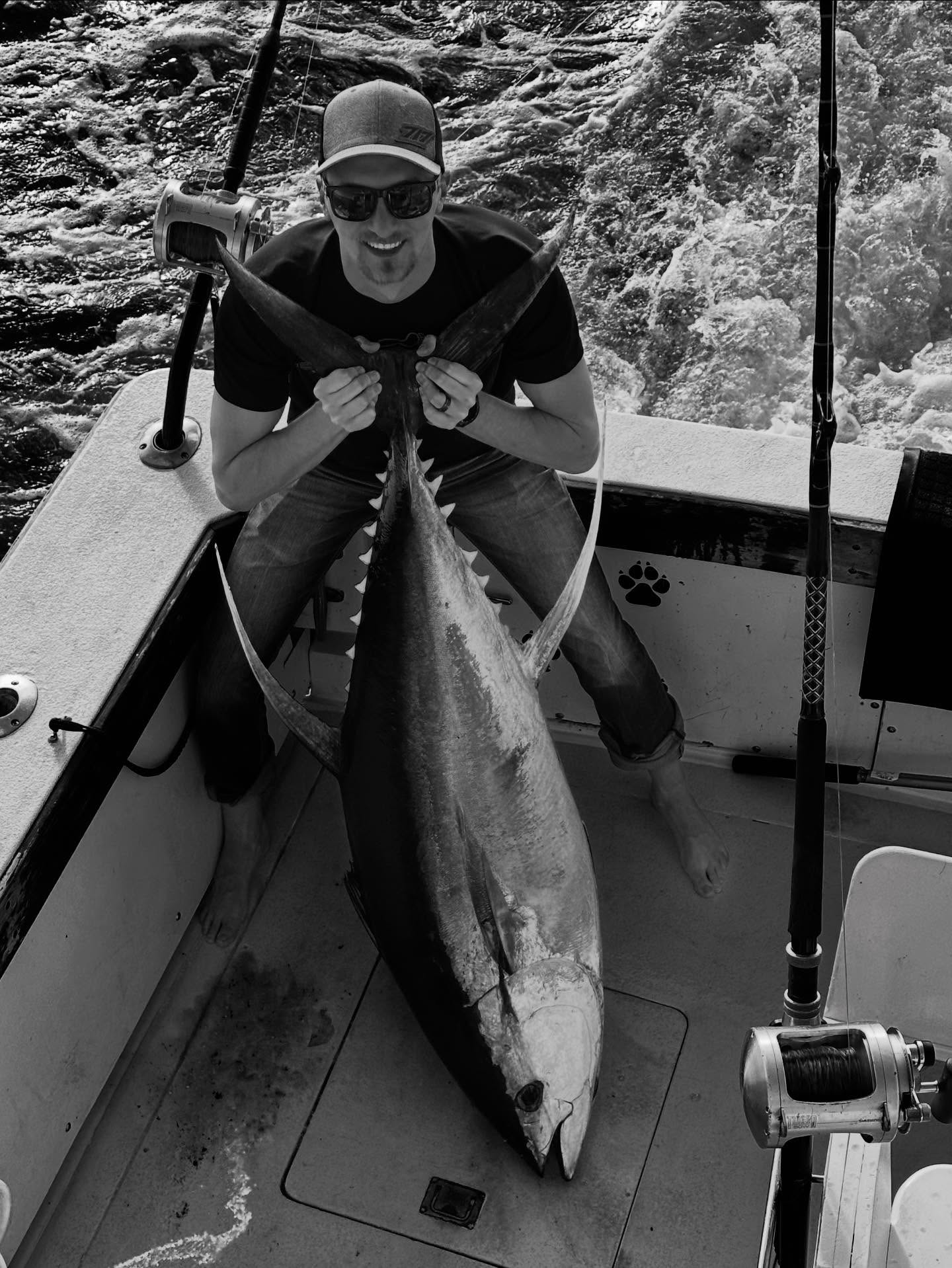 🚨 🚨:You already know what color it is……
A crew straight out of Iowa came to Kauai and rewrote the script.
One of the biggest yellowfin tuna we’ve put on the deck all year.
140 pounds on the deck within the first hour.
No warm-up. No mercy. Just pure aloha and a full-blown yellowfin Cinderella story.
•
•
•
Book your shot at a fish of a lifetime
📞 +1 (808) 652-4556
🌊 GoFishKauai.com
•
•
•
#GoFishKauai #KauaiFishing #YellowfinTuna #AhiTuna #BigGameFishing
#HawaiiFishing #PelagicLife #OffshoreFishing #Sportfishing
#FishingCharter #BucketListFishing #TunaTime #AlohaOnTheLine
#FirstHourMagic #FromIowaToAhi