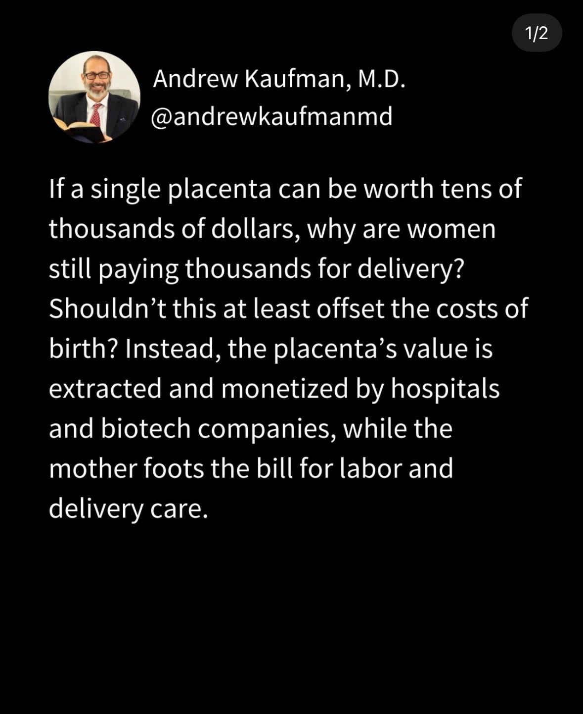 @andrewkaufmanmd 🙏