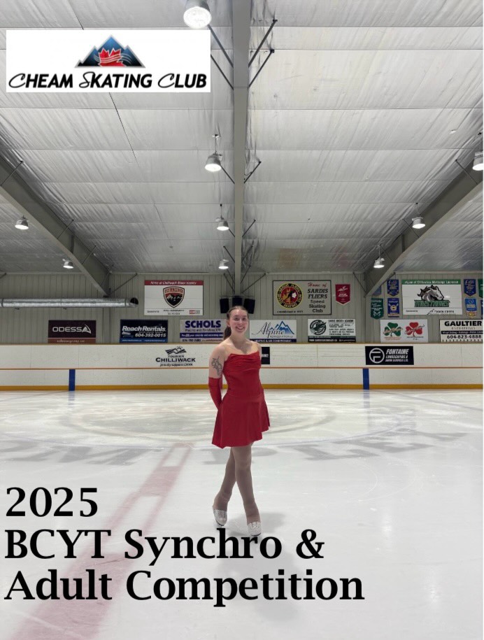 Good luck to Riley this weekend at the 2025 BCYT Synchro and Adult Competition. We are cheering you on!! π