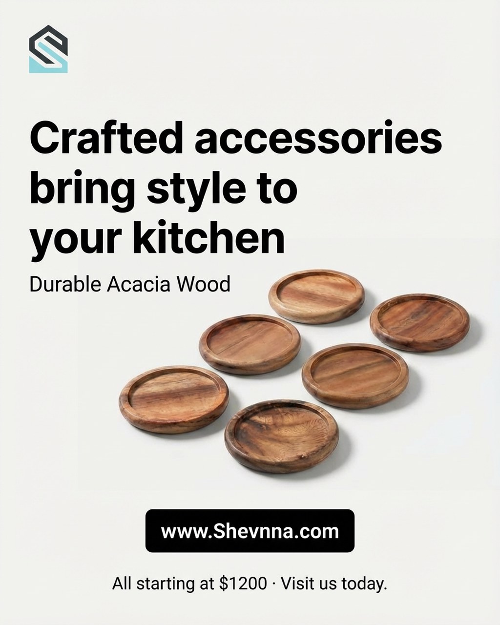 The little details are what make a home feel intentional ✨
This set of six handcrafted acacia wood coasters brings warmth, texture, and quiet luxury to your table — each piece showcasing rich, natural wood grain that’s completely unique.
Designed to protect your surfaces while elevating your everyday moments — coffee, cocktails, conversations.
Tap into timeless craftsmanship.
👉 Visit shevnna.com
🔗 Link in bio 🏠✨🛋️🎨 #HomeDesign #InteriorInspo #JamaicaHomes #ShevnnaDesign #FunctionalStyle #DreamSpace #DesignThatWorks #PersonalizedInteriors