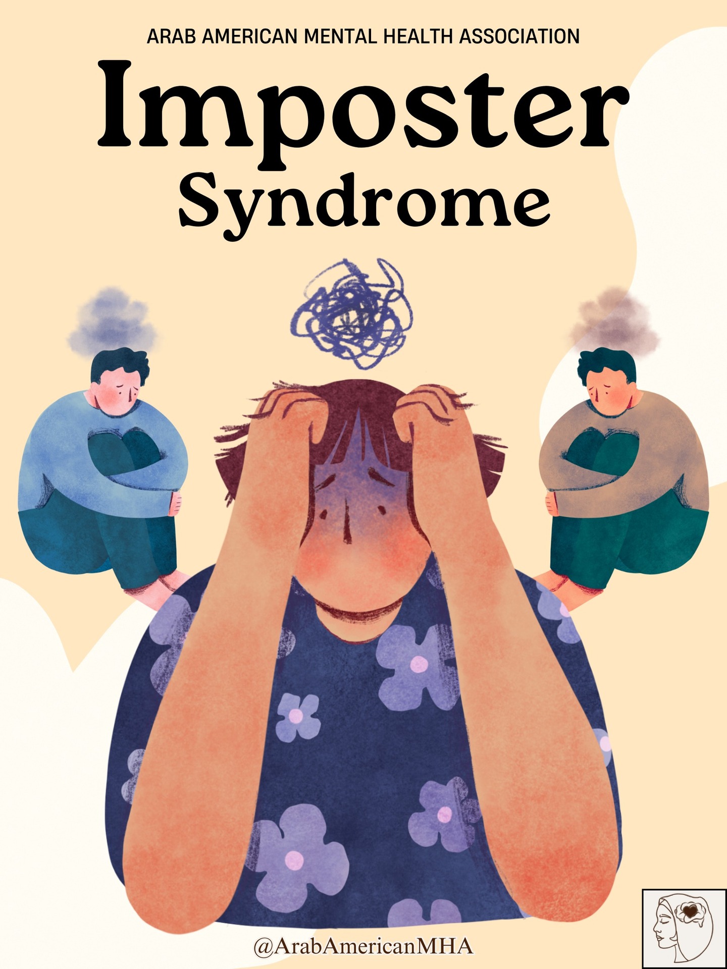 Imposter syndrome is the feeling that you don’t belong, that your success is luck, or that you’ll be "found out" at any moment. It affects high-achieving students, professionals, and especially those navigating spaces where they are underrepresented.
For many Arab Americans, imposter syndrome can be amplified by cultural expectations, discrimination, and the pressure to represent more than just yourself. Doubting your worth does not mean you are unqualified. It means you care and you are pushing yourself to grow.
You earned your place. You are capable. And you do not have to be perfect to belong. Progress, learning, and self-compassion matter more than proving yourself.
#AAMHA #arabamericanmentalhealth #endthestigma #mentalhealth #mentalhealthmatters #arab #arabamerican #arabcommunity #culture #culturalcompetence #impostersyndrome #success #achievement