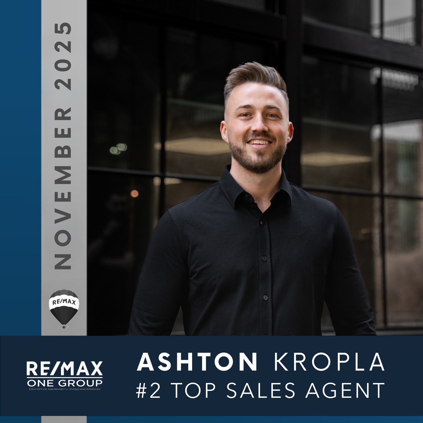 Finished the month of November as #2 Top Sales Agent
Incredibly grateful for everyone’s support and being part of this journey!
Time to finish off this year strong in December and I’m very excited to show everyone some of our amazing projects coming to the real estate market in 2026!
If you ever want to chat about Real estate investing or buying real estate feel free to reach out anytime!
Ashton Kropla Personal Real Estate Corporation
Urban Ridge Homes | Re/Max One Group
204-797-1070 www.ashtonkropla.ca