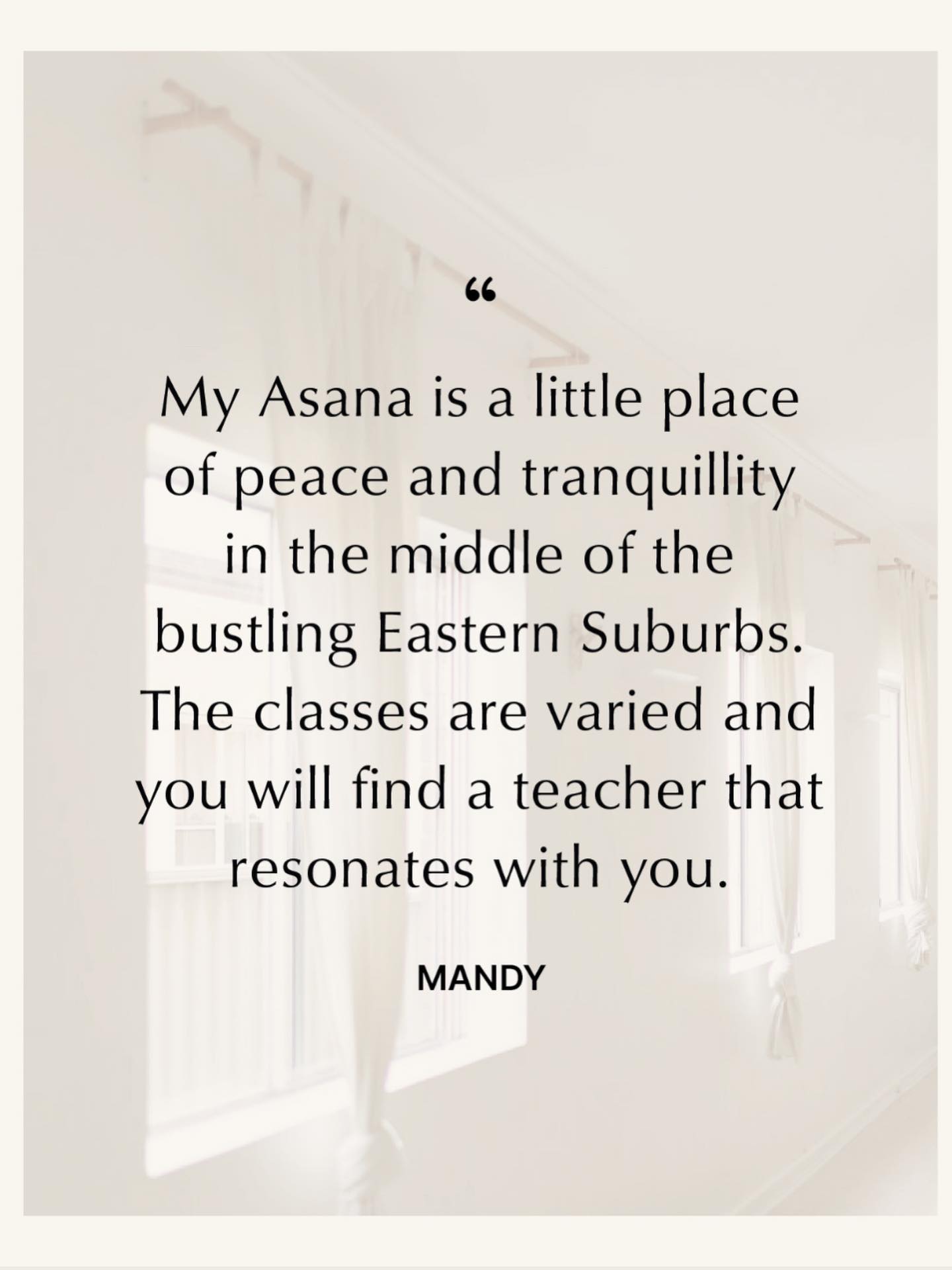 Your practice, your pace✨
Whether you’re looking to deepen your spiritual or physical practice, returning after a long period of no movement, or simply looking to connect in community; we offer a range of classes to support your wellbeing.
My Asana is your boutique sanctuary in Sydney Eastern Suburbs. Easy parking, attentive teachers, a space where you are welcome as you are😊
If you have any questions, please send a DM and we can assist💬
#sydneyeasternsuburbs #vaucluse #rosebaysydney #mindfulbiz