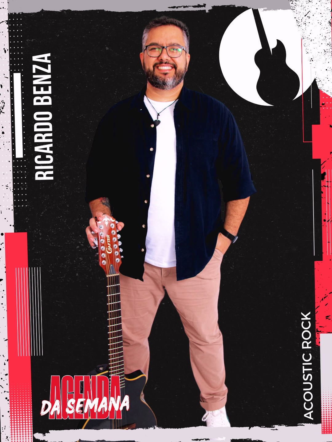 🎶 AGENDA DA SEMANA – DEZEMBRO COMEÇOU COM TUDO! 😎🔥
E o clima de fim de ano tá daquele jeito: muita música, muita energia boa e vários palcos pra gente se encontrar! Confere onde o som do Ricardo Benza vai rolar nos próximos dias:
📅 09/12 – Coco Bambu (Anália Franco) – 12h
📅 09/12 – Hotel Hilton (Morumbi) – 19h
📅 10/12 – The Blue Pub (Itaim) – 19h - Banda Maturama
📅 12/12 – Bar Genuíno (Vila Mariana) – 18h – Duo Massi+Benza 🎤✨
📅 13/12 – Hotel Almenat (Embu das Artes) – 20h
📅 14/12 – Black Rock Burger (Guarulhos) – 12h – Benza Duo 🎸🍔
Dezembro é curto… então bora aproveitar cada show como se fosse o último do ano! 🙌🔥
👉 Marque a galera, escolha o dia e vem cantar comigo! 🎤❤️