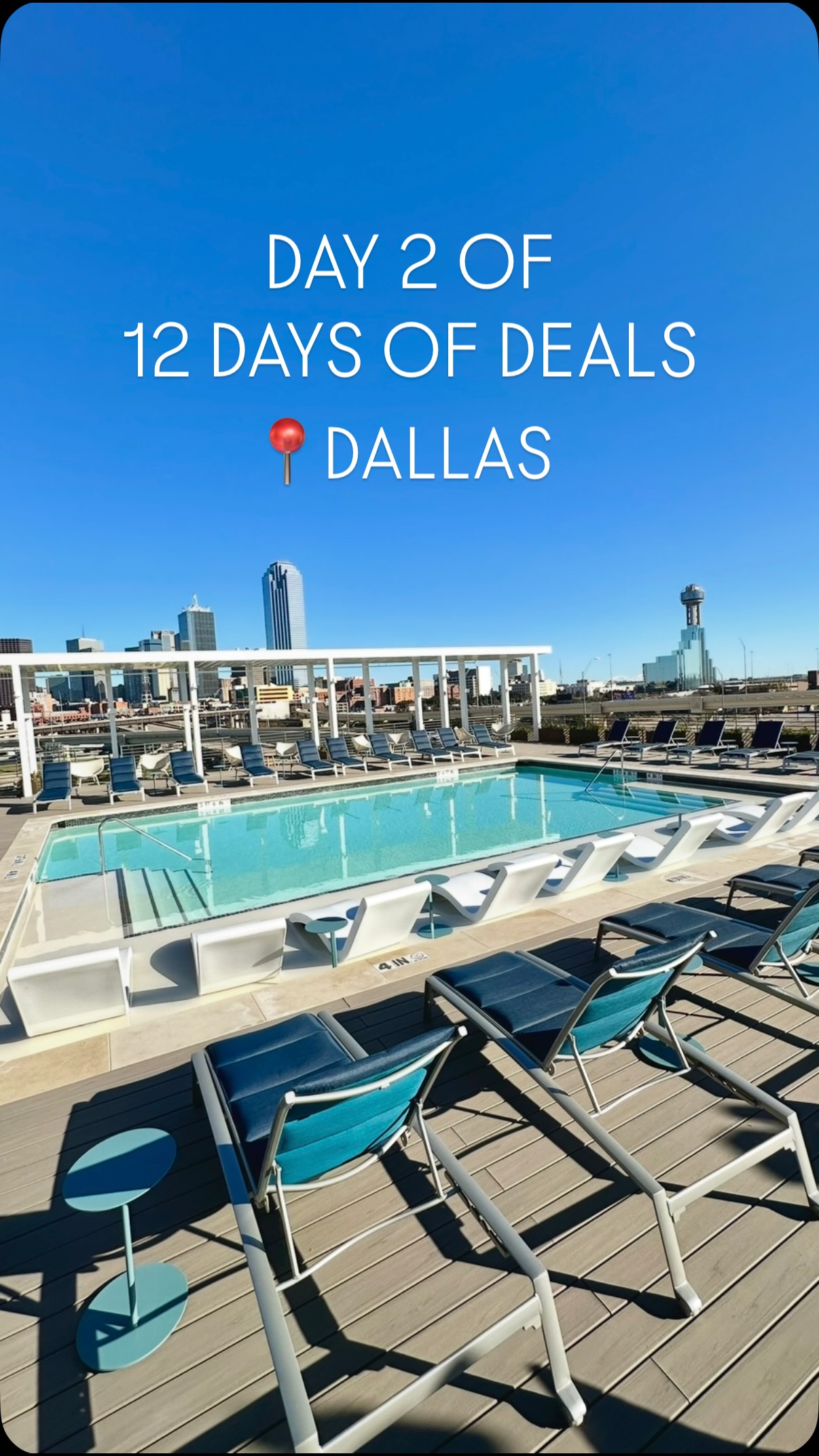 🎄 DAY 2 OF 12 DAYS OF DEALS 🎄
Our Day 2 deal brings you one of the best studio deals in the city!!
This exact unit is just $795 (after 6 WEEKS FREE) 😱
👙 Rooftop pool
🌆 Skyline views
🌿 Private yards available
1 Beds starting at $1283
2 Beds starting at $1680 🔥
If you’re paying more than this, let’s talk 📲
Comment DALLAS for details
💰DON’T FORGET WE OFFER UP TO $200 CASH OR CREDIT TOWARDS MOVERS WHEN YOU LIST US ON YOUR APPLICATION 🤑
*ᴘʀɪᴄɪɴɢ/ᴀᴠᴀɪʟᴀʙɪʟɪᴛʏ ꜱᴜʙᴊᴇᴄᴛ ᴛᴏ ᴄʜᴀɴɢᴇ ᴅᴀɪʟʏ
#dallastx #dfw #apartment