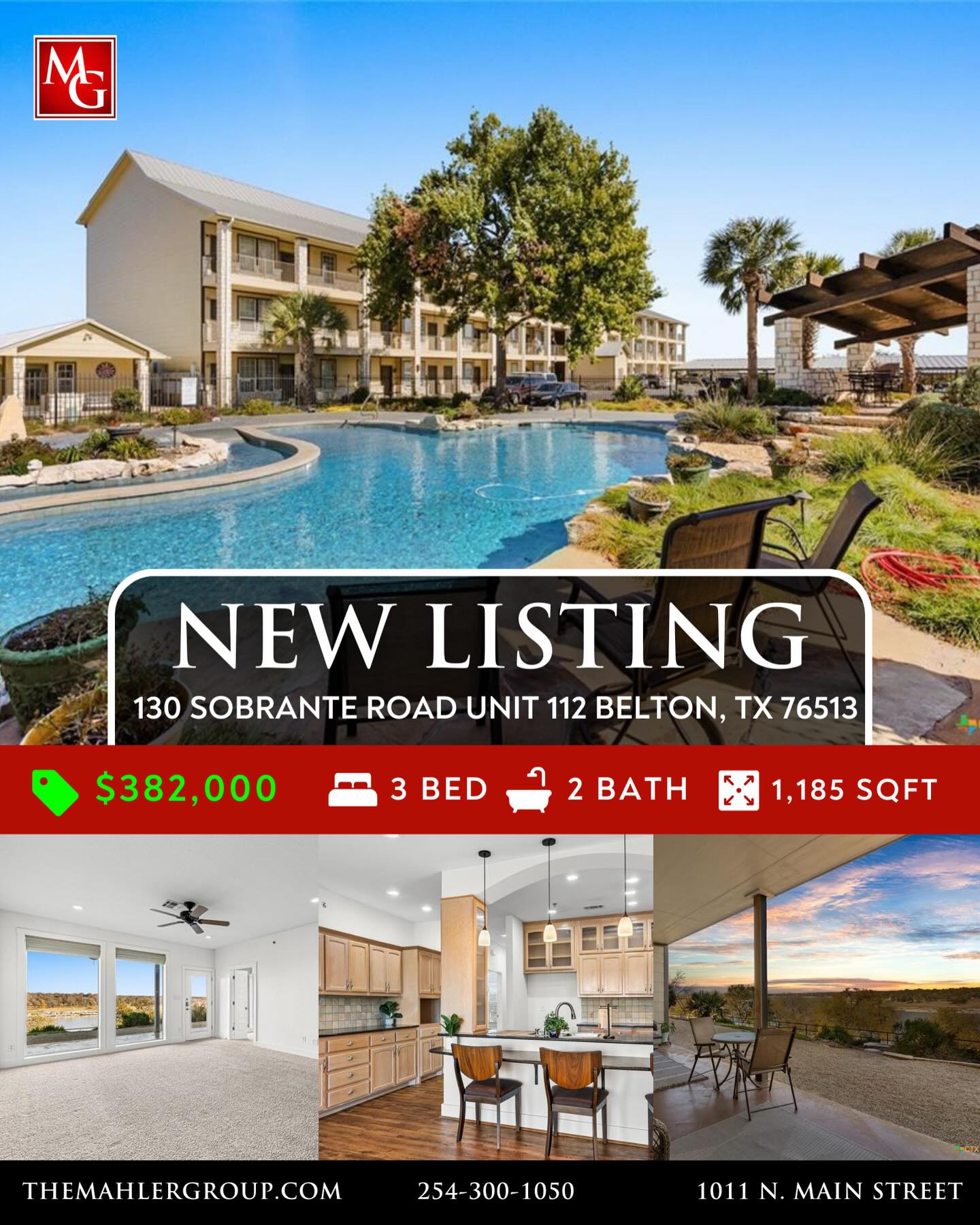 NEW LISTING!
WELCOME TO EFFORTLESS LAKESIDE LIVING IN THIS BEAUTIFULLY APPOINTED FIRST-FLOOR 3 BED, 2 BATH CONDO ~ AN IDEAL SECOND-HOME RETREAT OR DOWNSIZING DREAM! Step inside to discover a bright, open layout with gorgeous lake views from both main living areas and the spacious primary suite. The kitchen features granite countertops, extensive custom cabinetry, and a seamless flow into the living and dining spaces, all oriented to capture the tranquil water backdrop. The large primary bedroom offers a direct view to the lake and opens to a well-designed en-suite bath complete with double vanities, a jetted tub, separate shower, and private toilet area. Two additional bedrooms provide excellent flexibility for guests, a home office, or hobby space, and both enjoy easy access to the beautifully updated guest bath with a step-in shower. Outdoor living is the true gem of this home: a wide, deep covered porch provides multiple zones for lounging and dining while overlooking manicured grounds filled with native plants and peaceful lake views. Whether hosting friends or enjoying a quiet morning coffee, this space becomes an extension of your living area. Residents also enjoy exclusive access to a privately shared outdoor pool and entertainment pavilion featuring an outdoor kitchen, shaded dining under an expansive pergola, and thoughtfully maintained landscaping that offers both beauty and privacy—an amenity impeccably cared for by the HOA. Combining comfort, style, and a serene lakeside setting, this condo delivers the ultimate low-maintenance lifestyle. Just move in, unwind, and enjoy.