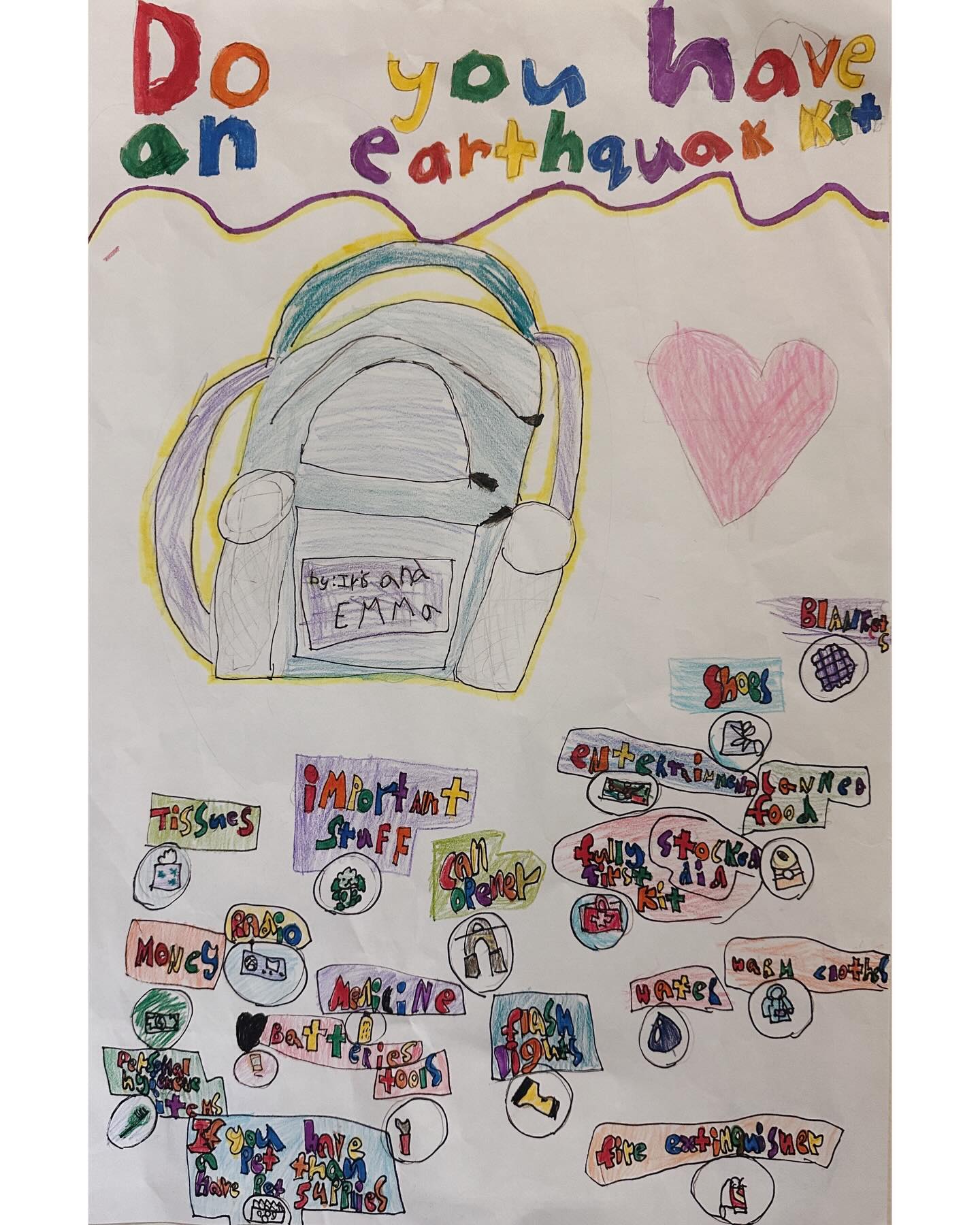 Students share important information about earthquake preparedness
#sfschoolhouse
