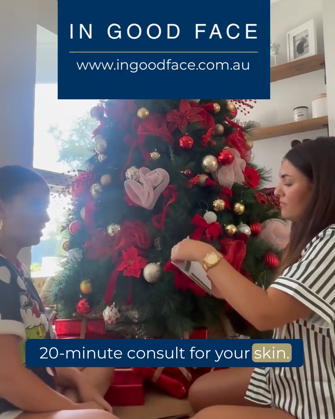 A skincare gift that comes with professional guidance 🎁
This $200 In Good Face online gift voucher includes a complimentary 20-minute virtual skin consultation with Amelia Cordony, founder of In Good Face and a trusted beauty professional with 30+ years' experience.
The consultation is held over Zoom, making it easy to fit into busy schedules. Amelia personally reviews skin concerns and creates a tailored skincare prescription, so the products chosen are right for the individual and will deliver optimal results.
🎁 $200 voucher redeemable on products online
💻 Virtual consultation via Zoom included
📍 Available Australia-wide
A thoughtful, practical Christmas gift that’s actually and genuinely appreciated.
✨ Shop now 🎄
#ChristmasGiftIdeas
#LastMinuteGifts
#GiftVoucher
#OnlineSkincare
#SkincareWithPurpose
#ThoughtfulGifting
#AustralianSkincare
#WorkFromHomeLife
#SelfCareGift