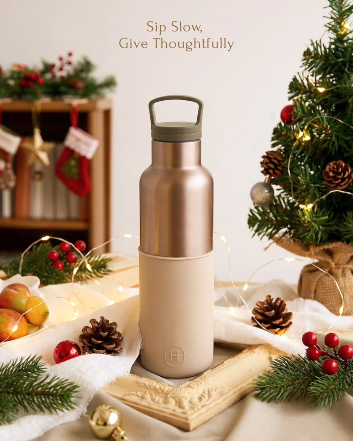 Give a gift that lasts longer than the season. 💚
A reusable bottle is more than a present—it’s a promise to the planet.
Start with what you love. Refill with purpose.
#ConsciousChristmas #HydrateWithHeart #California #HYDY #Hydybottle