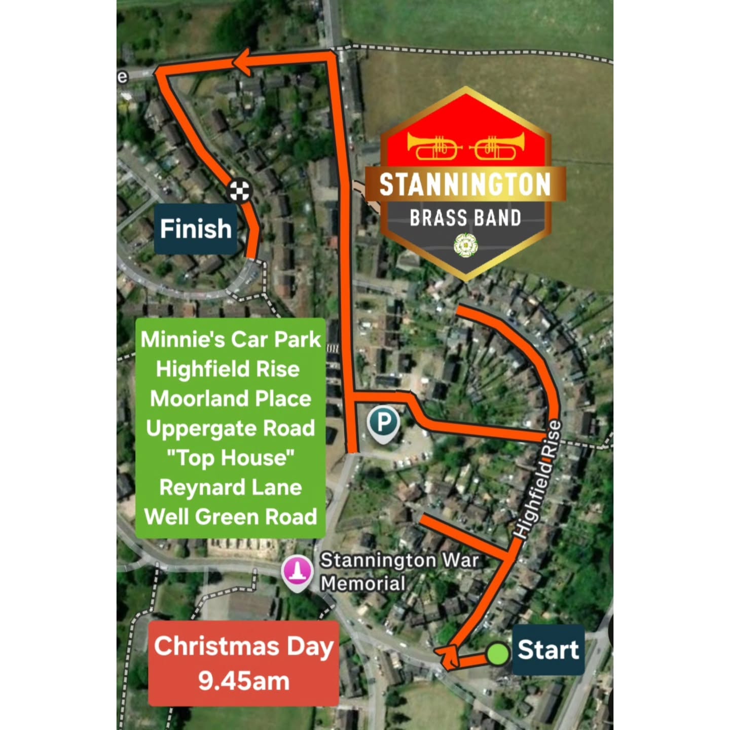 π CHRISTMAS ROUTES π
Here are our routes and start times for Christmas and Boxing Day.
We can't wait to once again, be wishing the people of Stannington a very Merry Christmas and a Happy New Year π
π