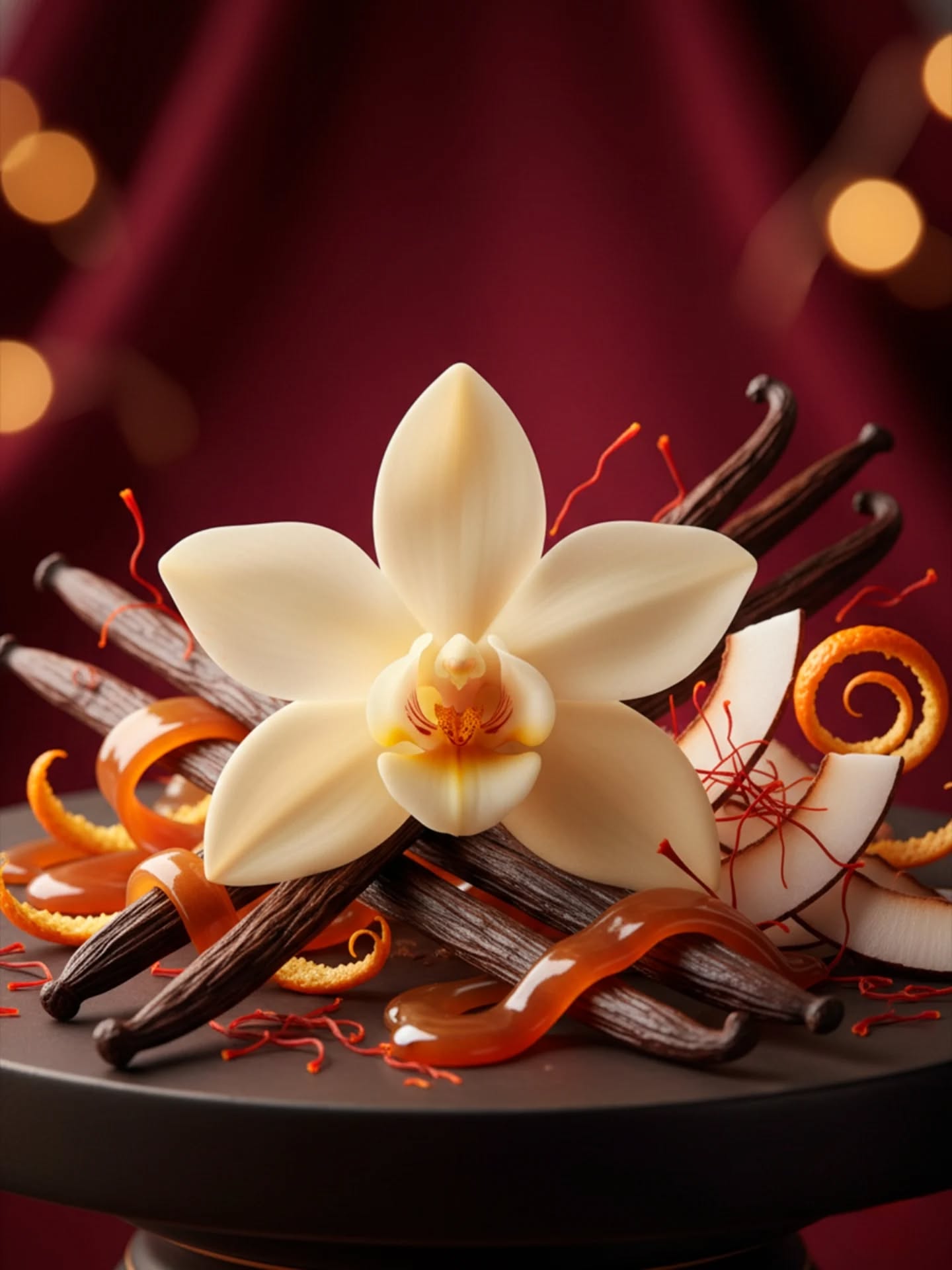 Vanilla is a warm embrace shaped by the soul of Tenerife: golden sunsets, soft ocean breezes, and the quiet glow of evenings that melt into amber light.
Its opening carries the brightness of bitter orange and saffron, echoing the sun dipping behind the island’s volcanic silhouette.
As the fragrance unfolds, creamy coconut and molten caramel mirror the sweetness found in Tenerife’s warm terraces at dusk where the air turns honeyed and time slows.
At the base, vanilla and musk linger like the final glimmer of daylight reflecting on the Atlantic, comforting, radiant, and endlessly alluring.
A gourmand expression born from warmth and light, Vanilla becomes a memory of Tenerife itself: glowing, sensual, and unforgettable.
#MaisonLabel #Vanilla #TenerifeEssence #UnfoldYourEssence #BlendedSouls #PerfumeArt
#NichePerfume #OlfactiveJourney