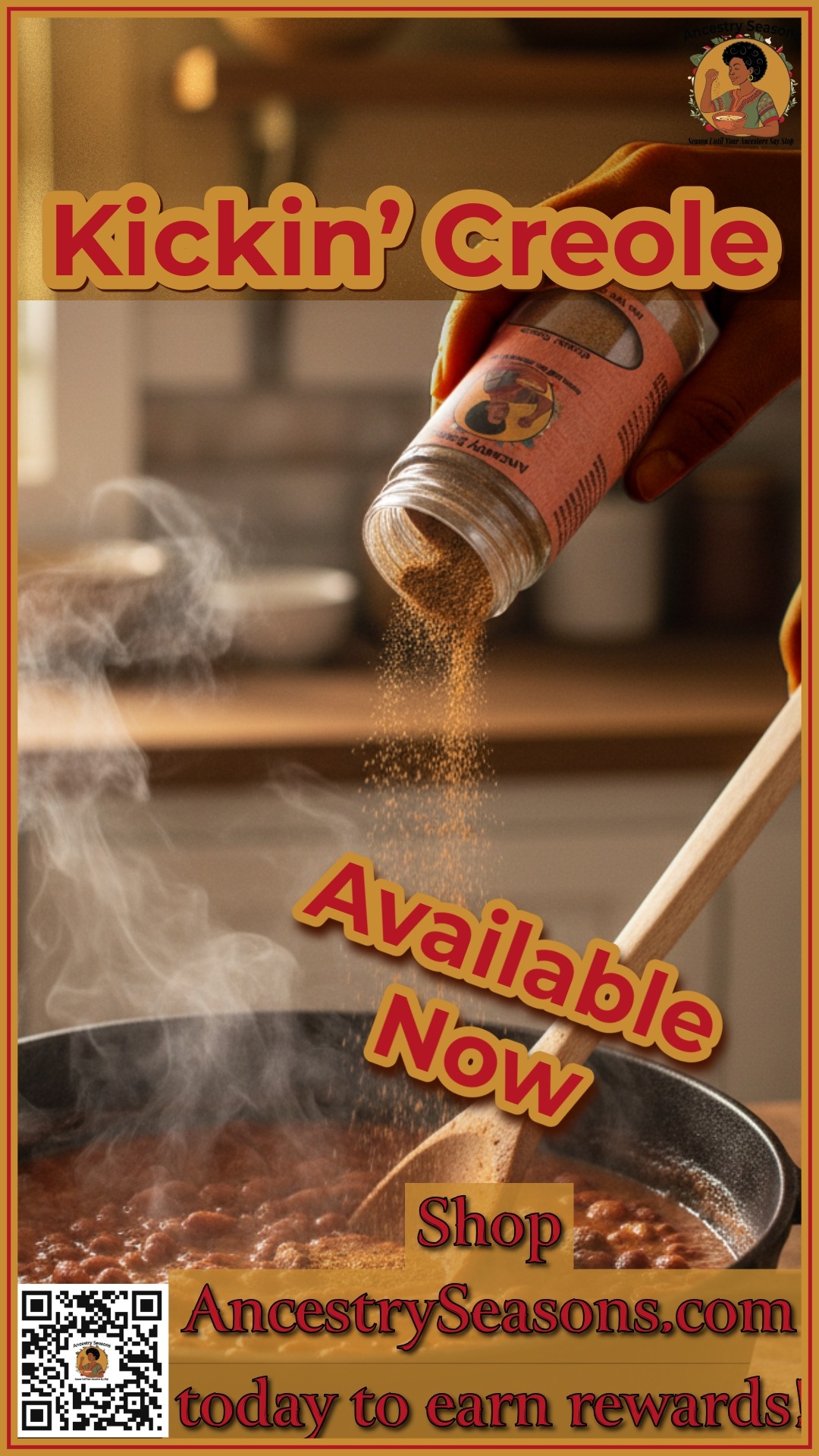 Beans don’t want to be bland. Today’s the day to make a pot that tastes like somebody’s auntie is supervising. Try Kickin’ Creole in red beans, black beans, or chili, then listen closely… the ancestors will tell you when to stop.
Drop a 🫘 if beans are in your weekly rotation
#NationalBeanDay #CreoleSeasoning #BeansAndRice #ComfortFoodSeason #HomeCooking #FoodieFinds #SoulFoodVibes #SeasoningBlend #SpiceLover #FoodInfluencer #DinnerIdeas #MealPrepInspo #SouthernCooking #BlackFoodCulture #AncestrySeasons