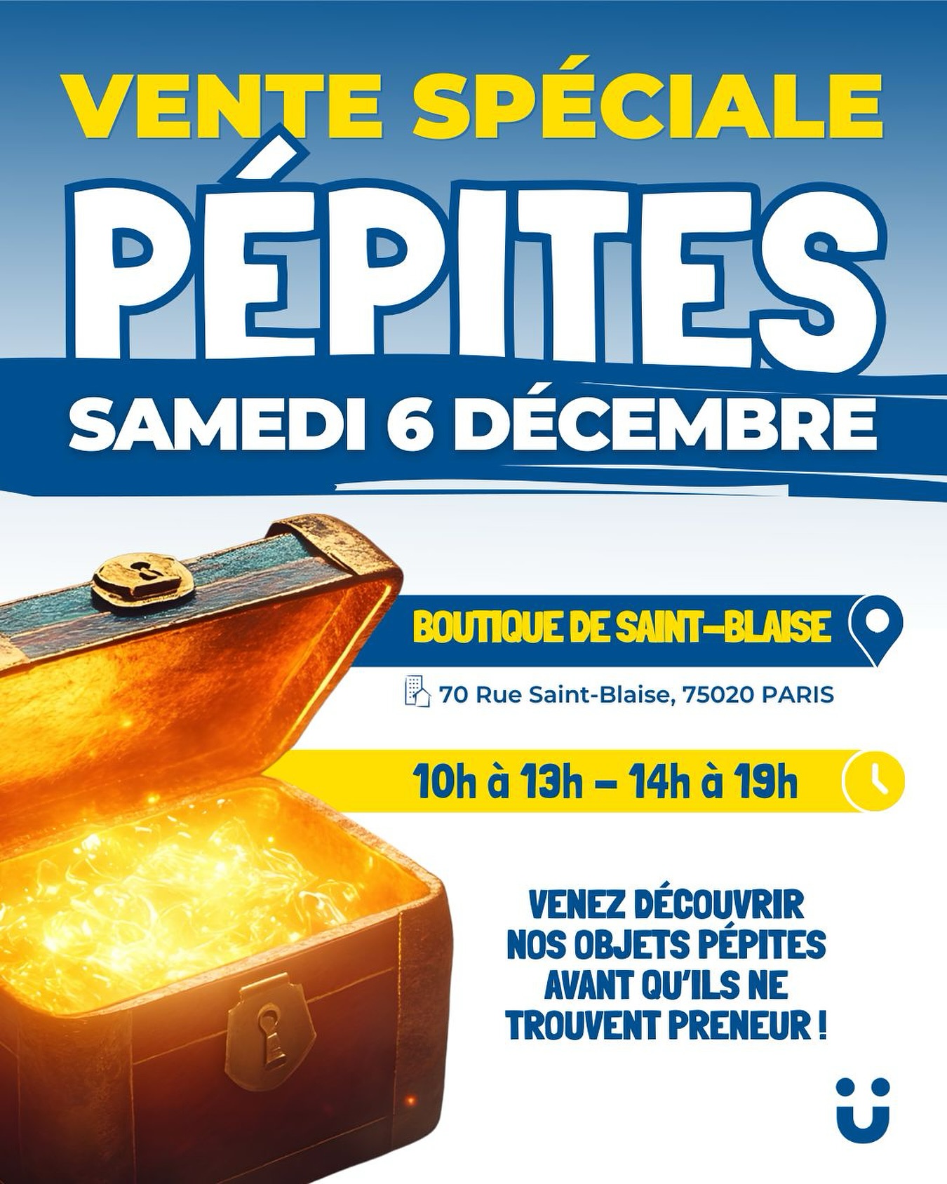 🎁 Vente Spéciale Pépites ✨
Audio vintage, appareils photo, meubles anciens ou design, belle vaisselle, objets rares et bibelots singuliers…
Cette vente rassemble nos plus belles trouvailles : des pièces uniques, sélectionnées avec soin parmi les trésors arrivés en boutique.
Une occasion parfaite pour dénicher l’objet qui fera la différence chez vous — authentique, durable et plein de caractère.
Venez découvrir nos pépites avant qu’elles ne trouvent preneur. ✨
#ventespeciale #pepites #objetsrares #vintage #meublesanciens #design #secondemain #reemploi #bonnesaffaires #deco #trouvailles #brocante #collectors #audio #photovintage #vaisselleancienne #vaisselle #collection