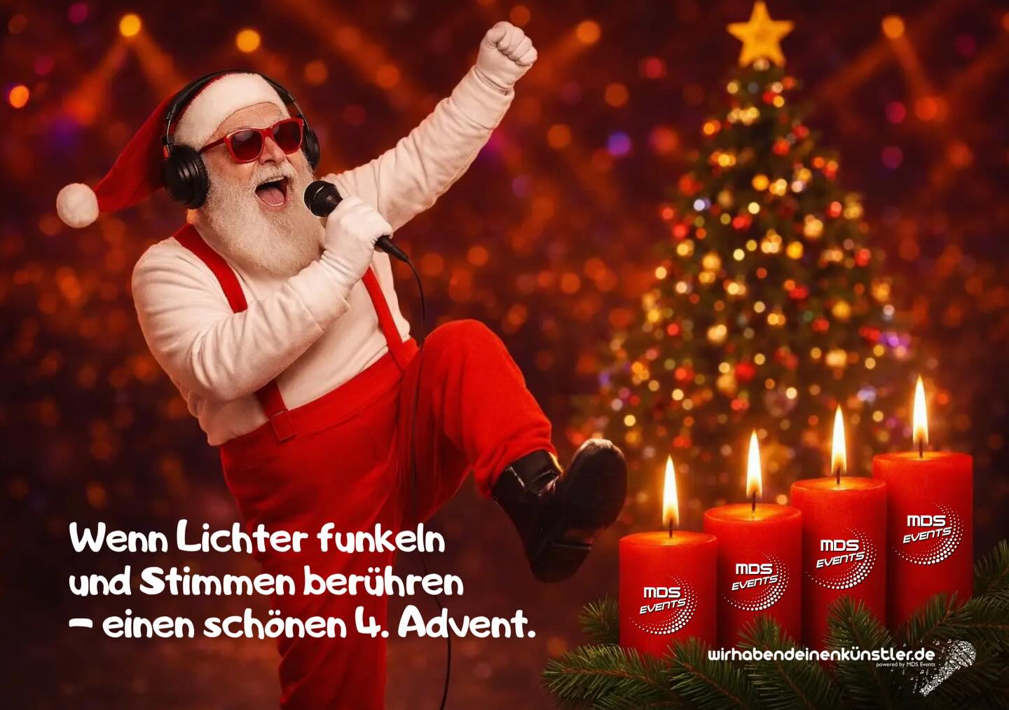 Wir wünschen einen schönen 4. Advent