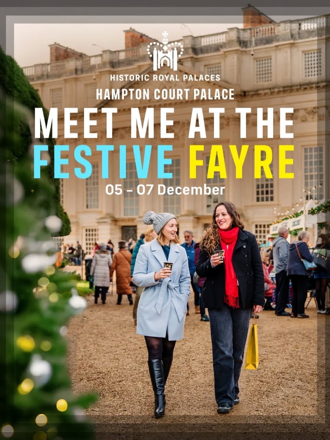 ❄️We're back at Hampton Court Palace, Festive Fayre! ❄️
Catch up there next weekend for our 3rd year running! Grab your steaming hot chai and shop for Xmas at this must-see festive event.