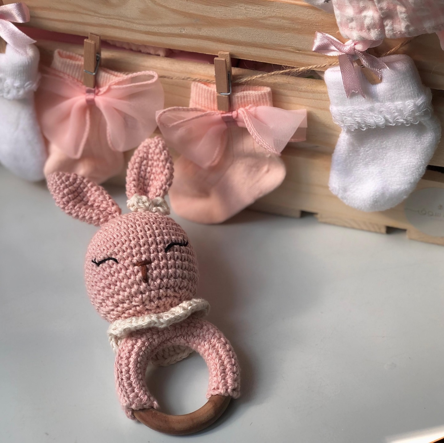 Bunny love 🫶🏻
Crochet rattles made with soft cotton yarn #happycustomer