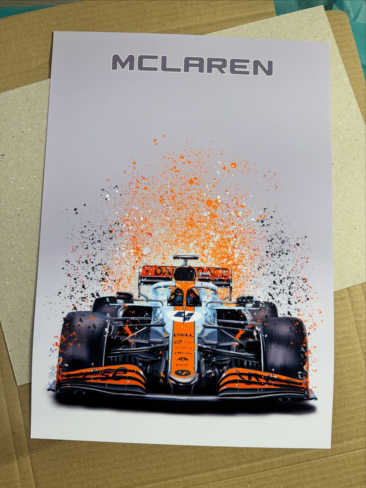 Monaco F1 print heading out to someone recently
#mclaren #formulaone #motorsport