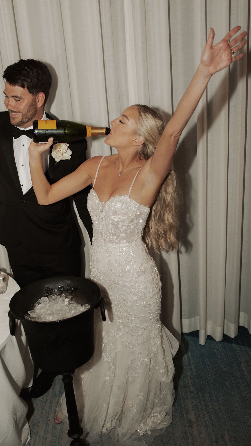 Ever feel like Wedding Trends are unrealistic or out of budget?
———
In case we haven’t met - Brandi Jane Events likes to HELP brides that are currently planning their wedding. Offering tips & tricks to simplify the wedding planning process.
→ If you’re into that sort of thing, Follow @brandijaneevents & check out our Bridal Blueprint!!
———
2026 Bride, this one’s for you.
Add a Champagne Tower to your wedding - the cost to rent champagne coupes is worth every penny when you see how well it elevates your overall wedding design.
Wedding Planner Tip - ask your venue if they can supply (2) bottles of champagne that are already included with your bar package, this leaves you with only having to rent the glasses and not pay for additional alcohol!
& if champagne isn’t your thing, you can always display another drink of choice or dessert!!
If you’re currently planning your wedding and unsure on where to start — I got you!
🤍 Comment “BRIDAL” to see our course created for brides just like you!! @brandijaneevents