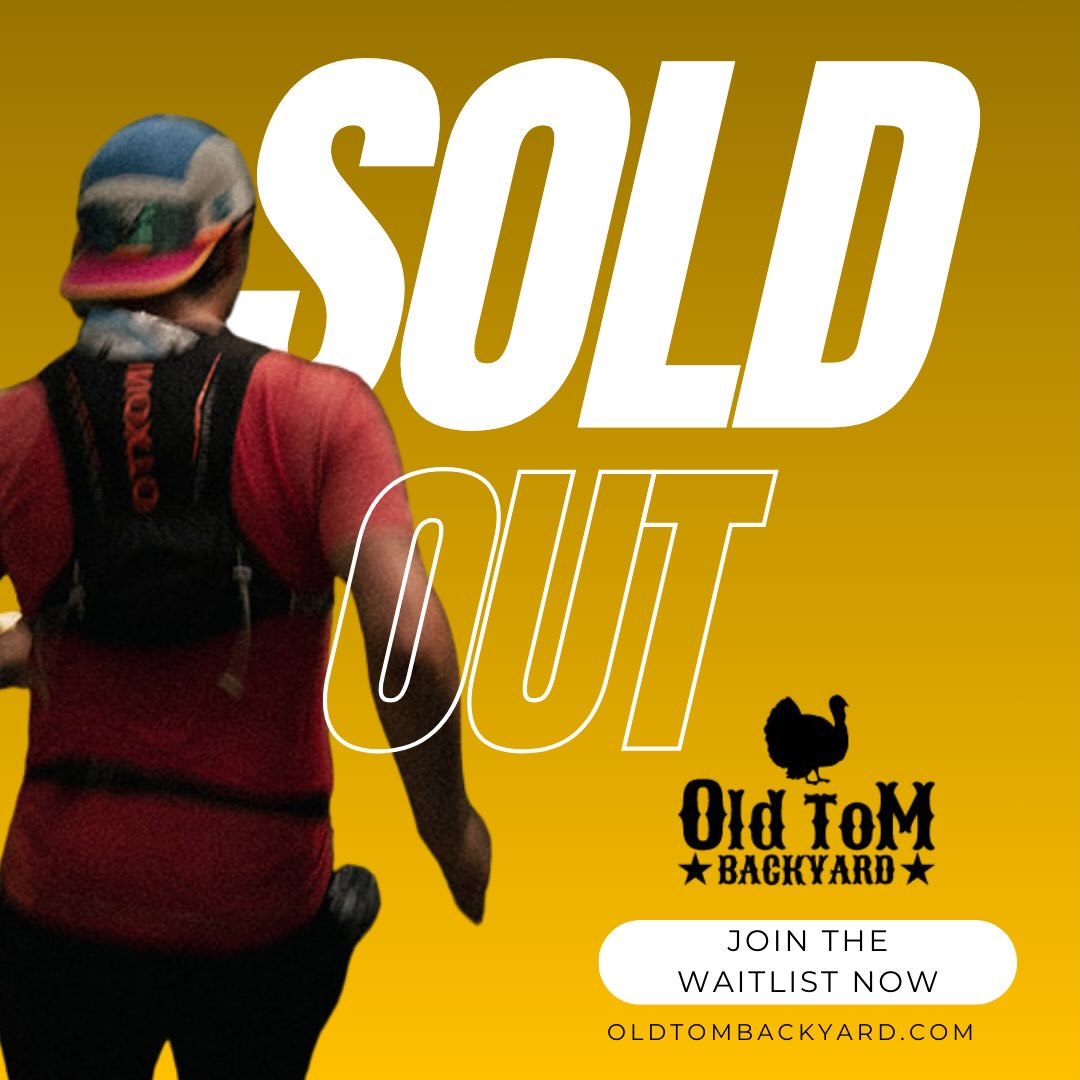 The 2026 Old Tom Backyard is officially SOLD OUT!
The waitlist is open and free to hop on! Odds of getting an invite increase the quicker you get on there!
Thank you so much running community for your support of OTB! Your passion for the event makes putting everything together worth it!