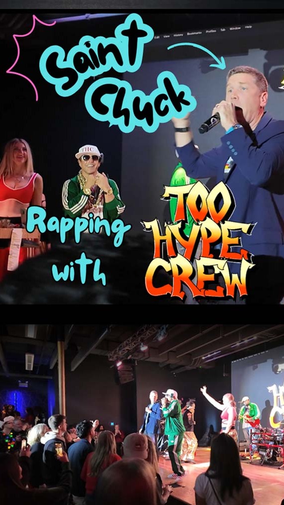 LL Cool J was right.
After a 20 year hiatus, Adam @adamfhodge80 founder of @farrandswit a.k.a. Saint Chuck, went straight-up "8 Mile" on the mic with @TooHypeCrew live at @stage_119 in Elmhurst.
Check out this clip—to see him dropping rhymes like a Dr Suess book.
Thanks to everyone who made it out and thanks to C Note and the whole Too Hype Crew!
#hiphop #livemusic #chicago #oldschool #watchfam #freestyle