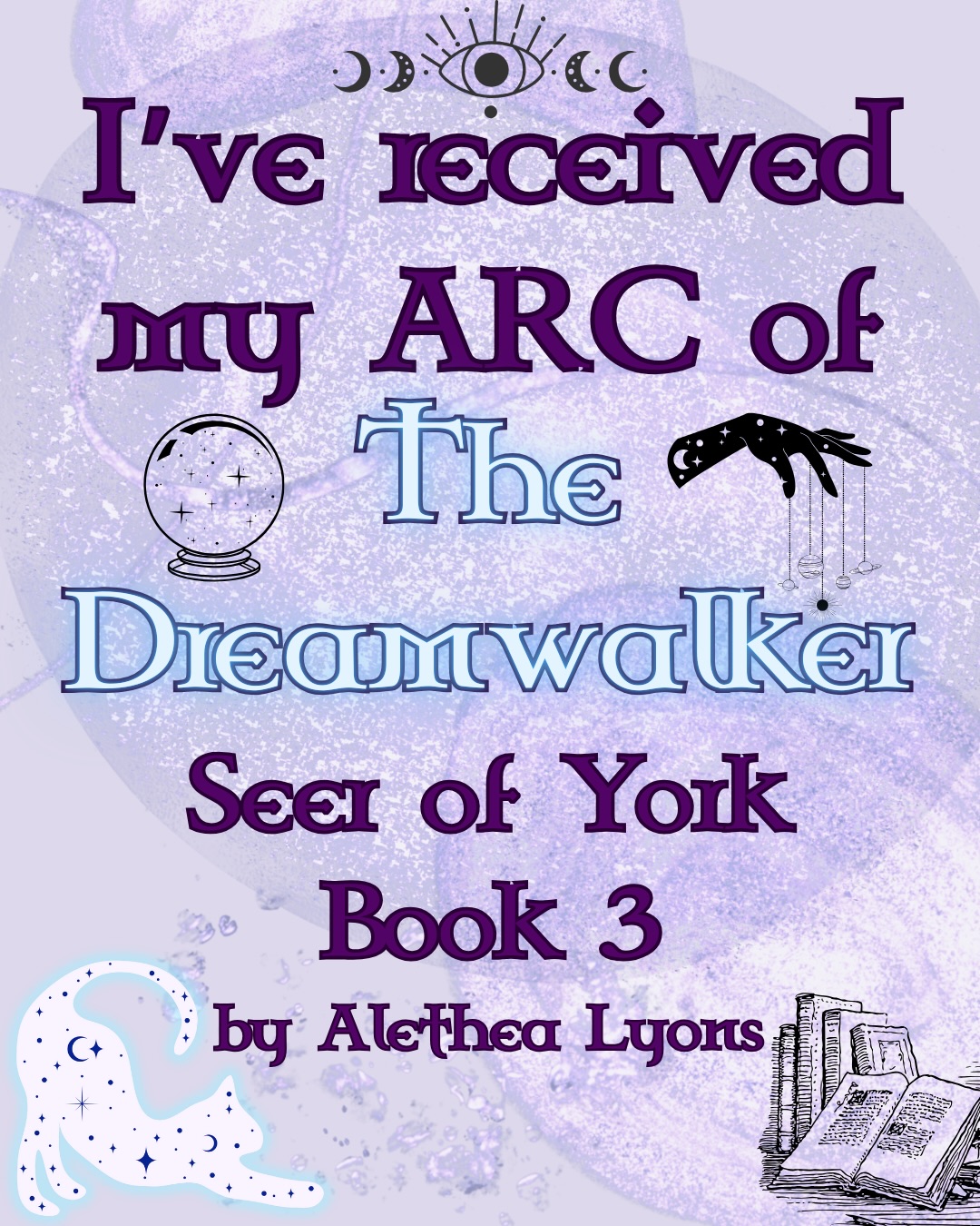 Just received my ARC for The Dreamwalker by @alethearlyons and I’m SO excited to dive into this book!! 🗡️
#fantasybook #books #bookish