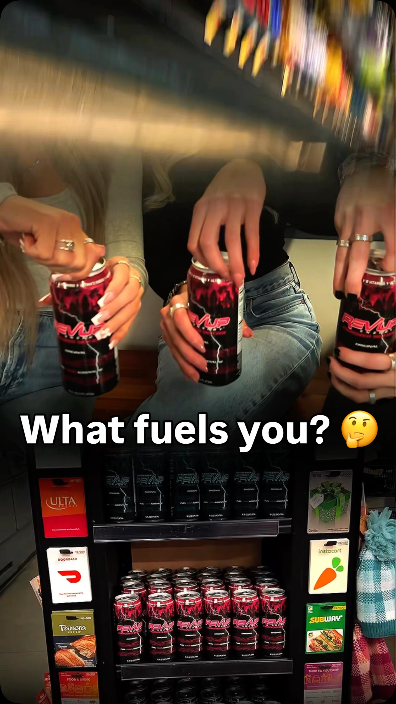 What fuels⛽️ you? 🤔💭
Don’t worry, I’ll wait!
#revupenergy #fuelyouradrenaline #energydrink